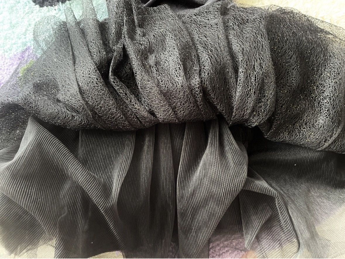 Maje NEW Velvet Lace Tulle dress ✨ French Designer Label Size S / US 4 / IT 40 - 11 Thumbnail