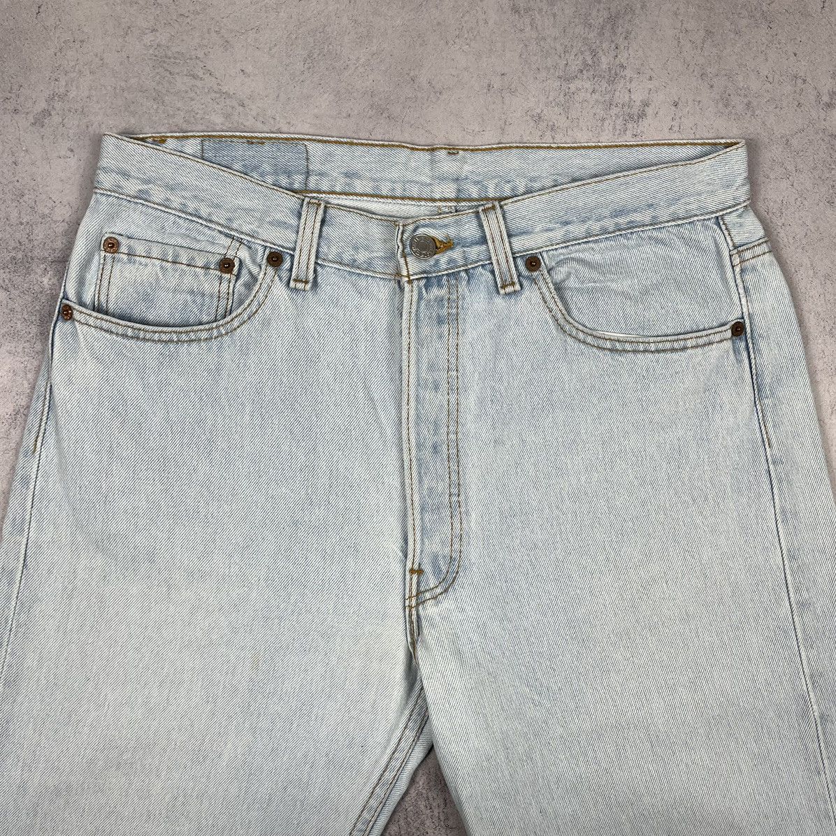 Levi's Vintage Levi’s 501 baby blue made in USA jeans 1993 Size US 34 / EU 50 - 9 Thumbnail