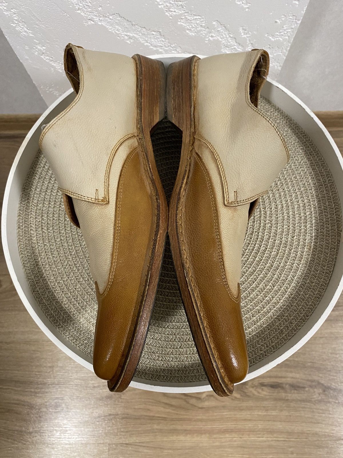 MoMA Moma Italian Monk Classic Leather Shoes Size: 43 Size US 10 / EU 43 - 4 Thumbnail