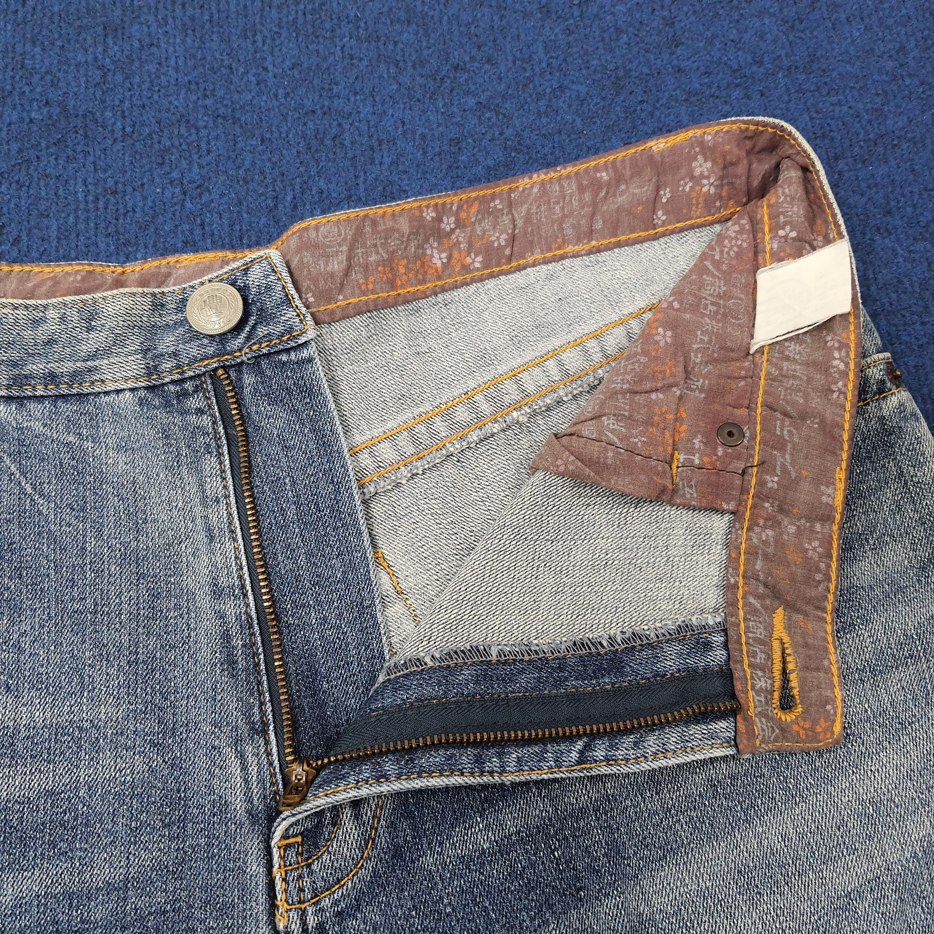 Japanese Brand Vintage Japan Art Design Japanese Brand Jeans C252N24 Size US 36 / EU 52 - 7 Thumbnail