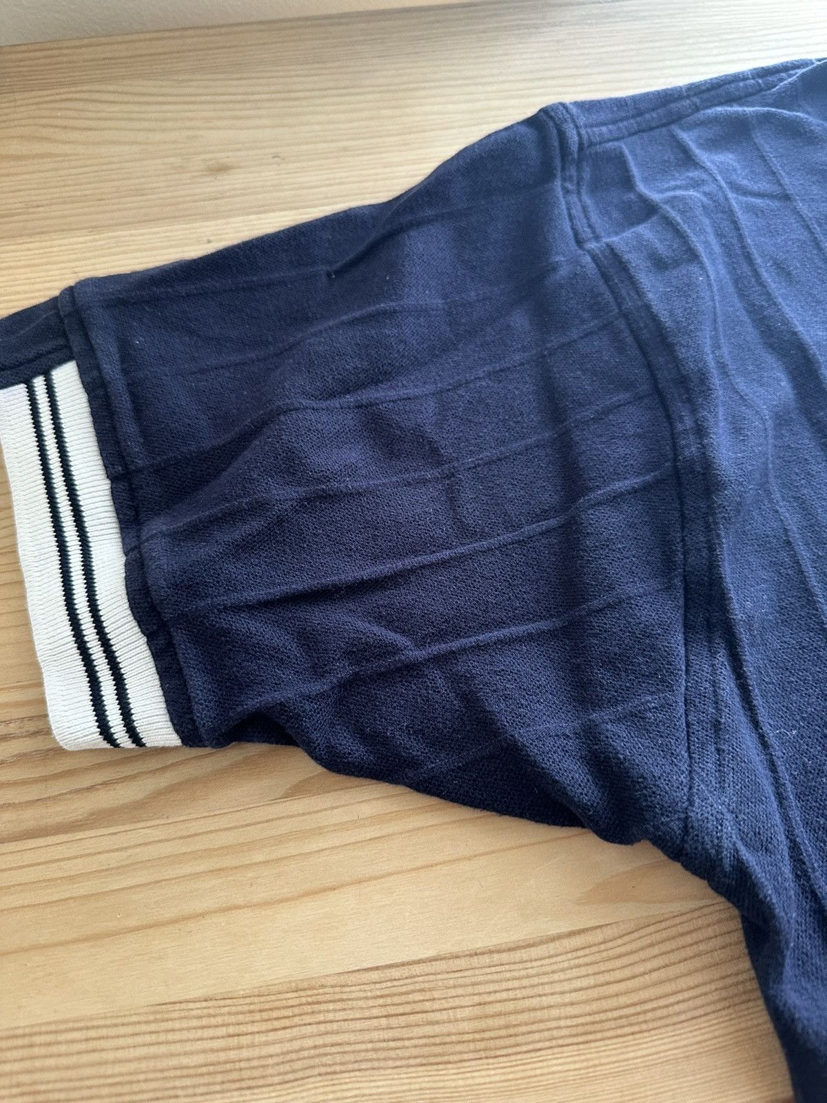 MLB × Vintage Vintage Stiches MLB Detroit Tigers Ribbed Polo T-Shirt Size US XL / EU 56 / 4 - 3 Thumbnail