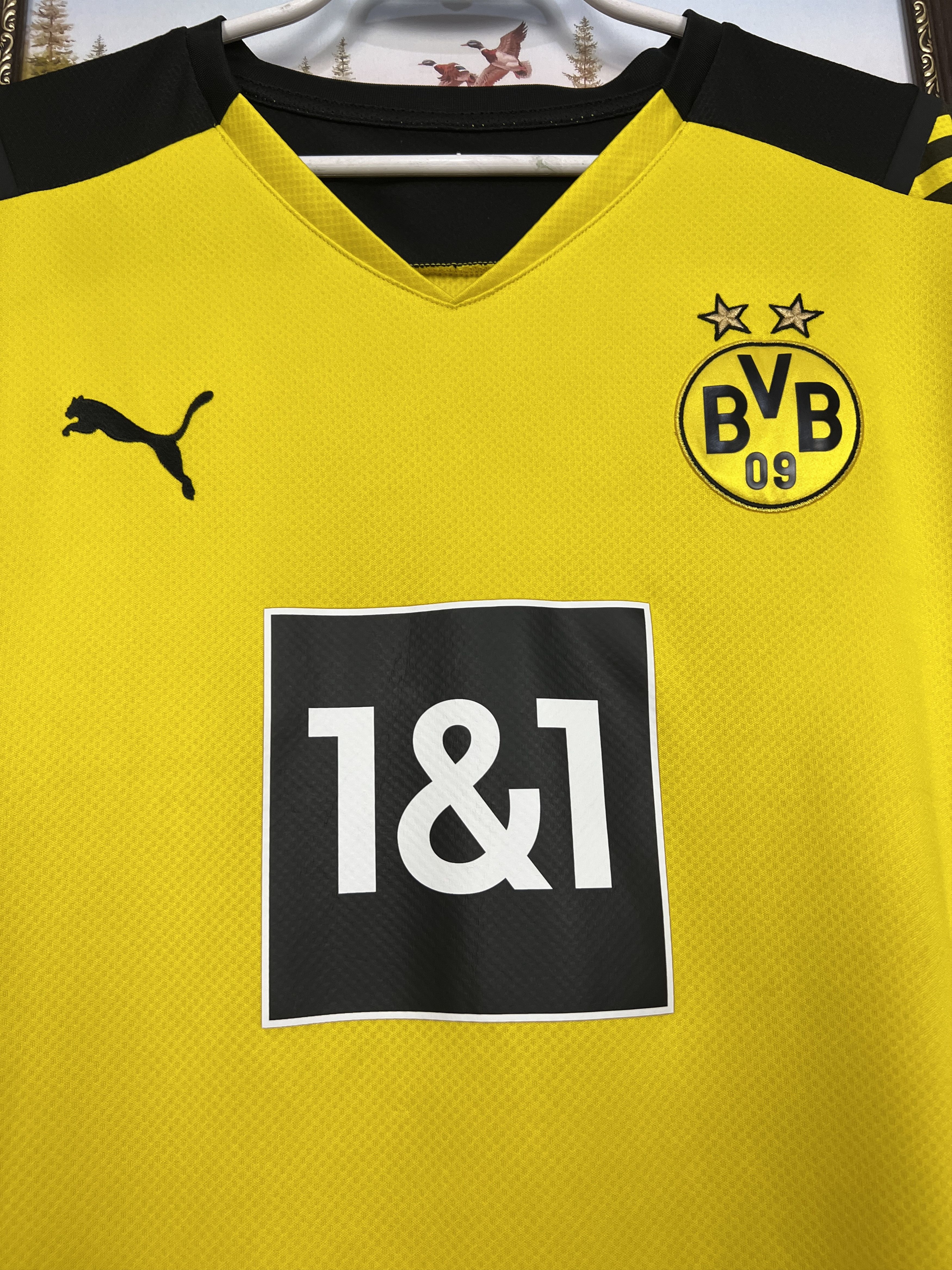 Puma Borussia Dortmund Home football shirt 2021 Soccer Puma Size US XL / EU 56 / 4 - 3 Thumbnail