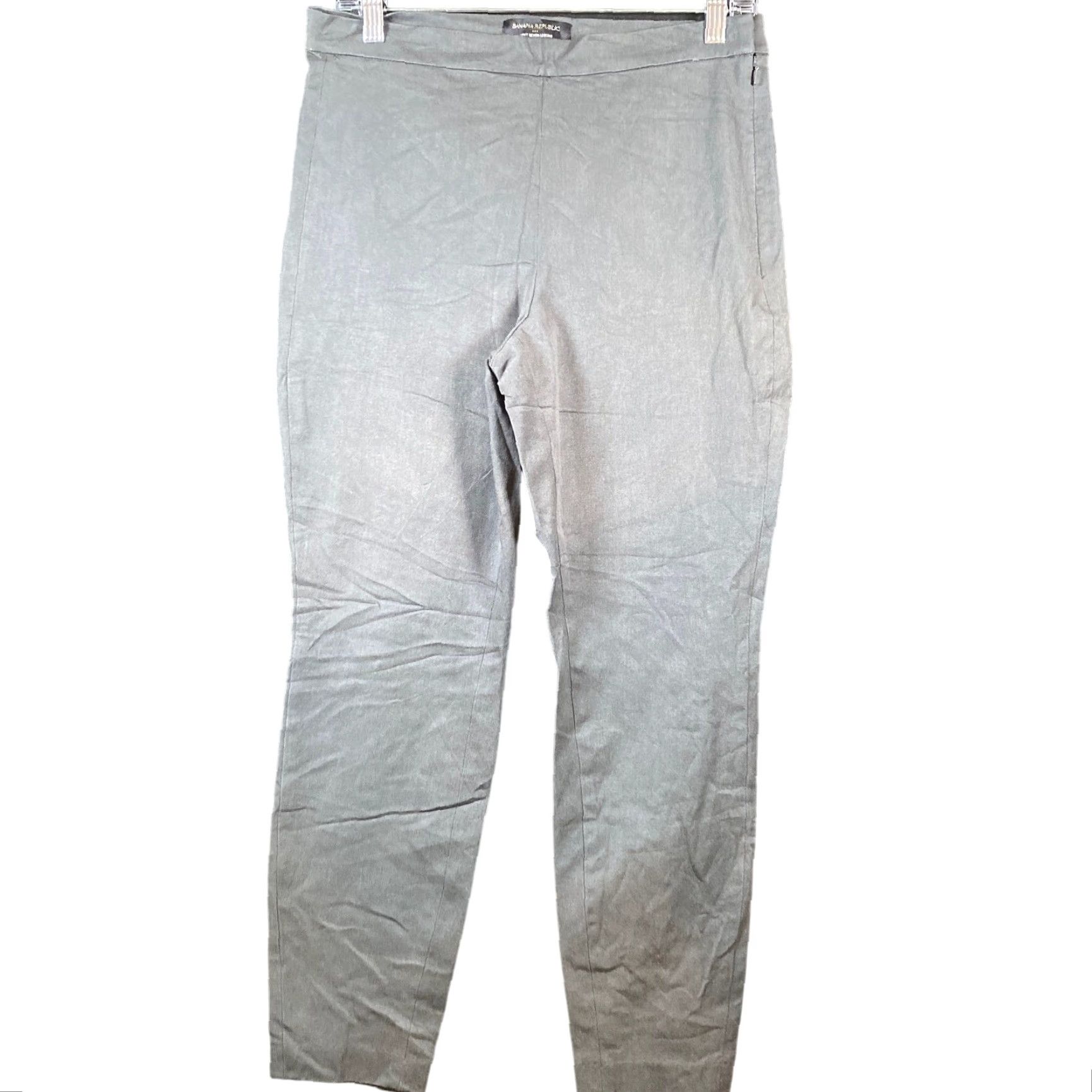 Banana Republic VINTAGE Banana Republic Women Pants Gray Curvy Devon Legging High Rise Stretch 10 Ban ana Republic Women Pants Gray High Rise Stretch 10 Size 24" / US 00 / IT 34 - 2 Thumbnail