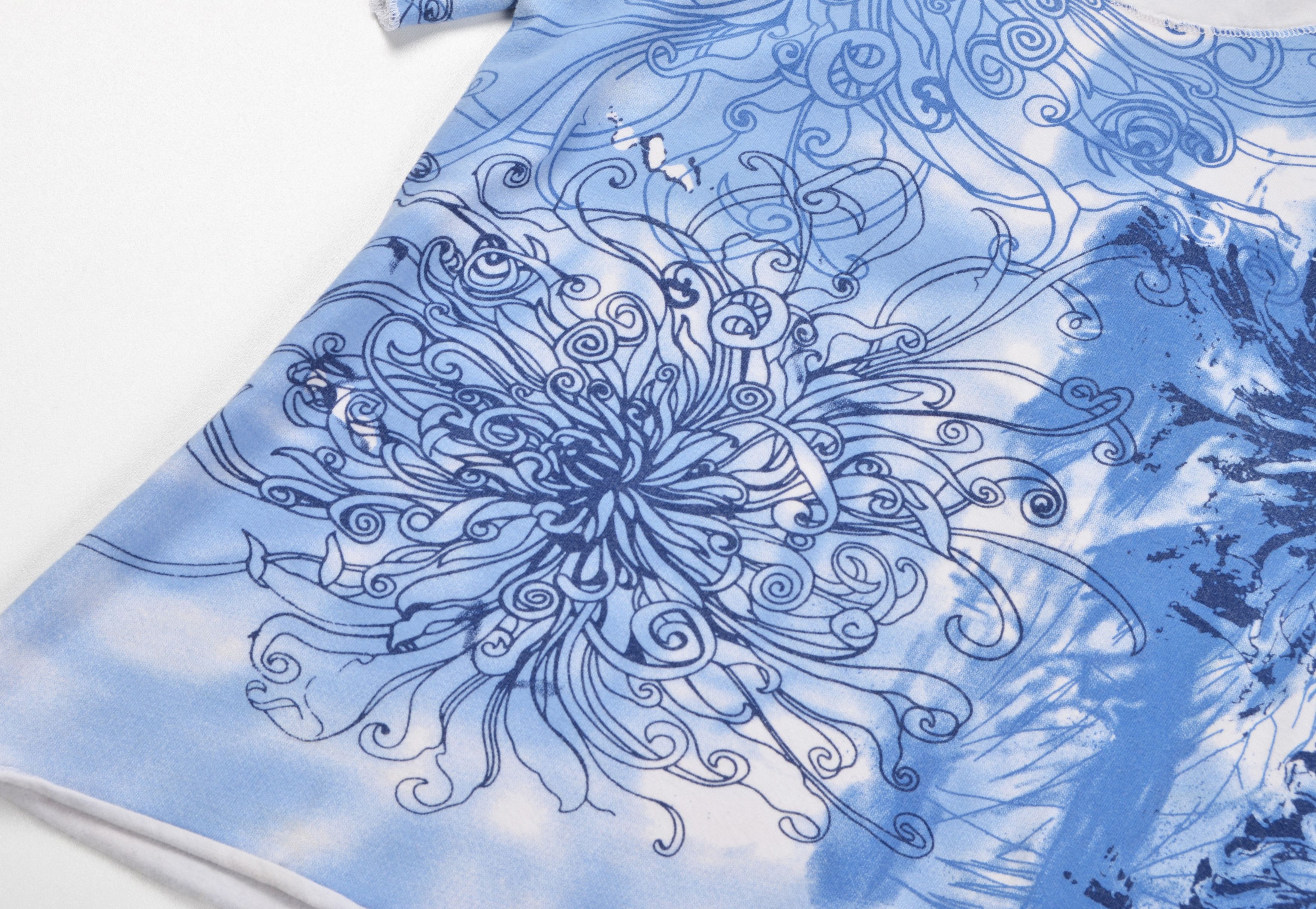 Dior Vintage Christian Dior by John Galliano Floral Tee Top Size S / US 4 / IT 40 - 6 Thumbnail