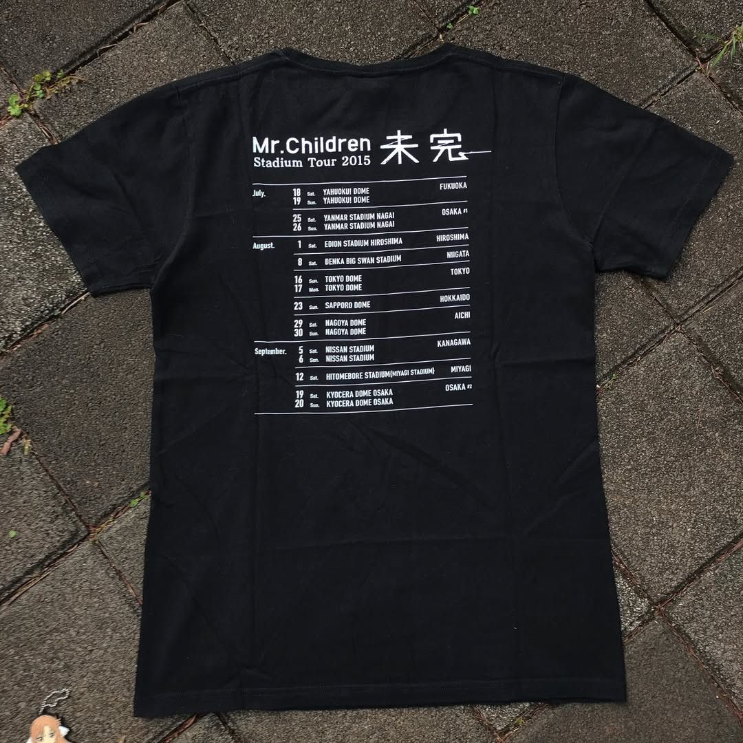 Band Tees Mr. Children Stadium Tour 2015 Band Tee Size US M / EU 48-50 / 2 - 2 Thumbnail