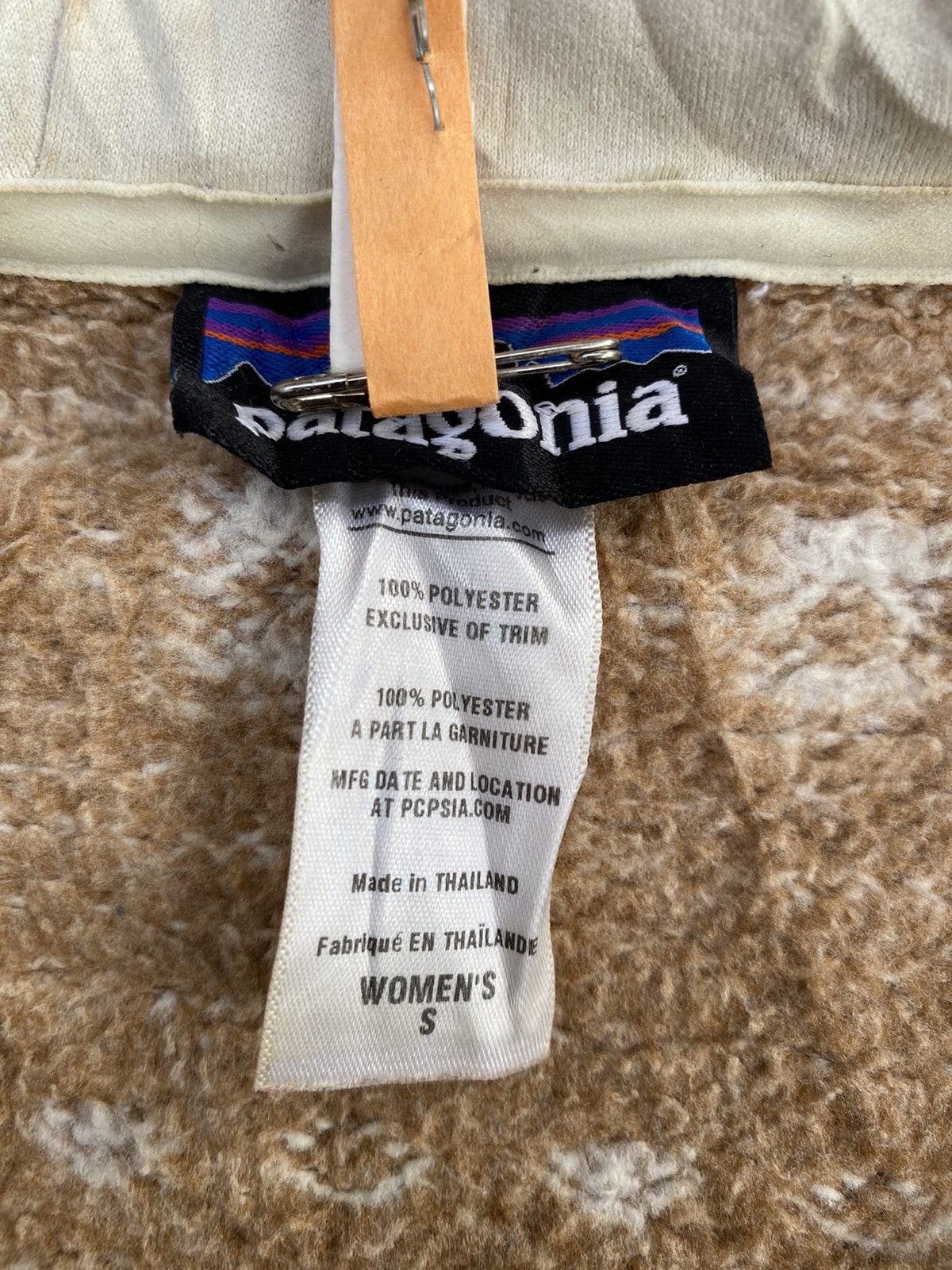 Patagonia × Vintage Vtg Patagonia Hoodie Fully Zipper Size S / US 4 / IT 40 - 9 Thumbnail