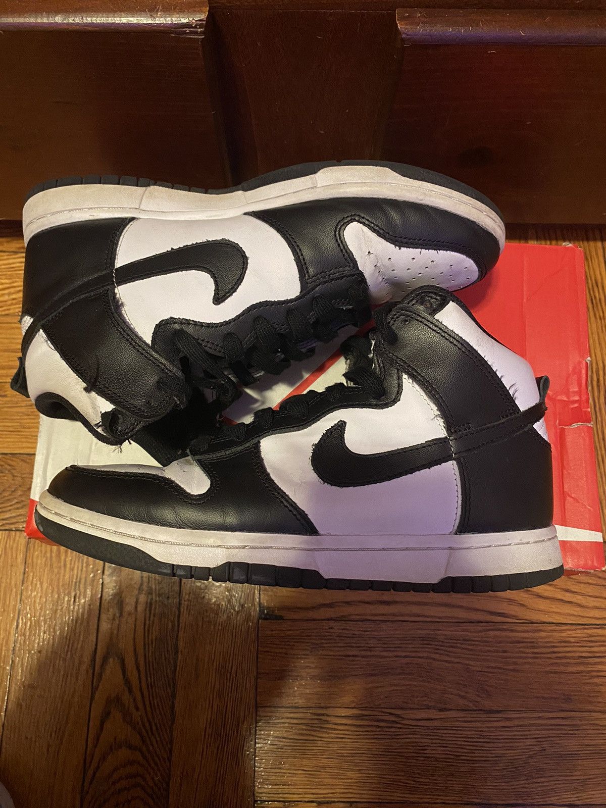 Nike Nike Hightop panda dunks Size US 8 / EU 41 - 5 Thumbnail
