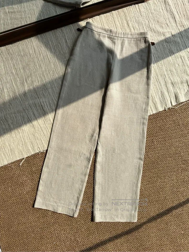 Hermes Hermes Casual Belted Trousers Size 42" / US 20 - 2 Thumbnail