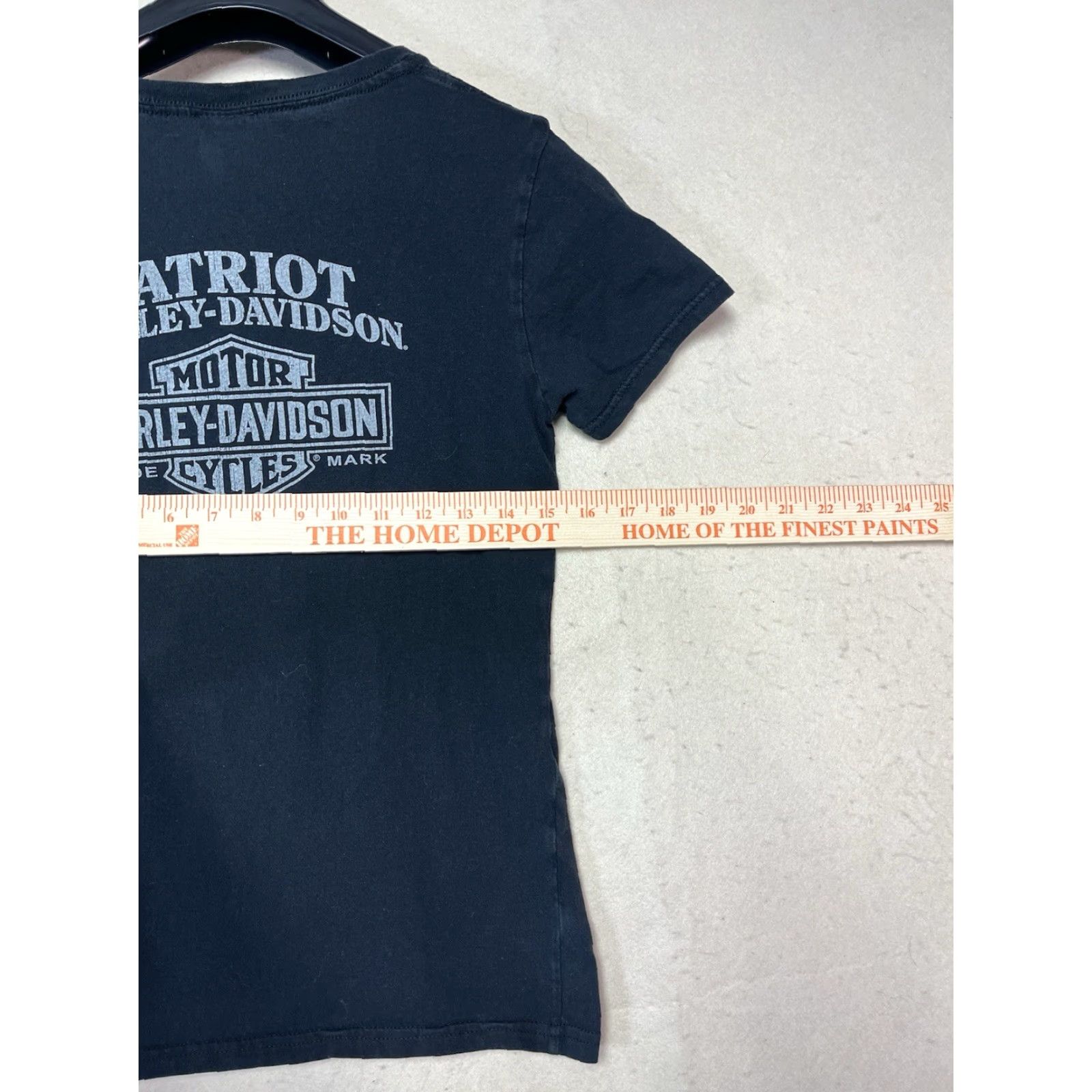 Harley Davidson Harley-Davidson Motorcycles Women M US Marine Corps Black Graphic Tee Shirt Top Size M / US 6-8 / IT 42-44 - 3 Thumbnail