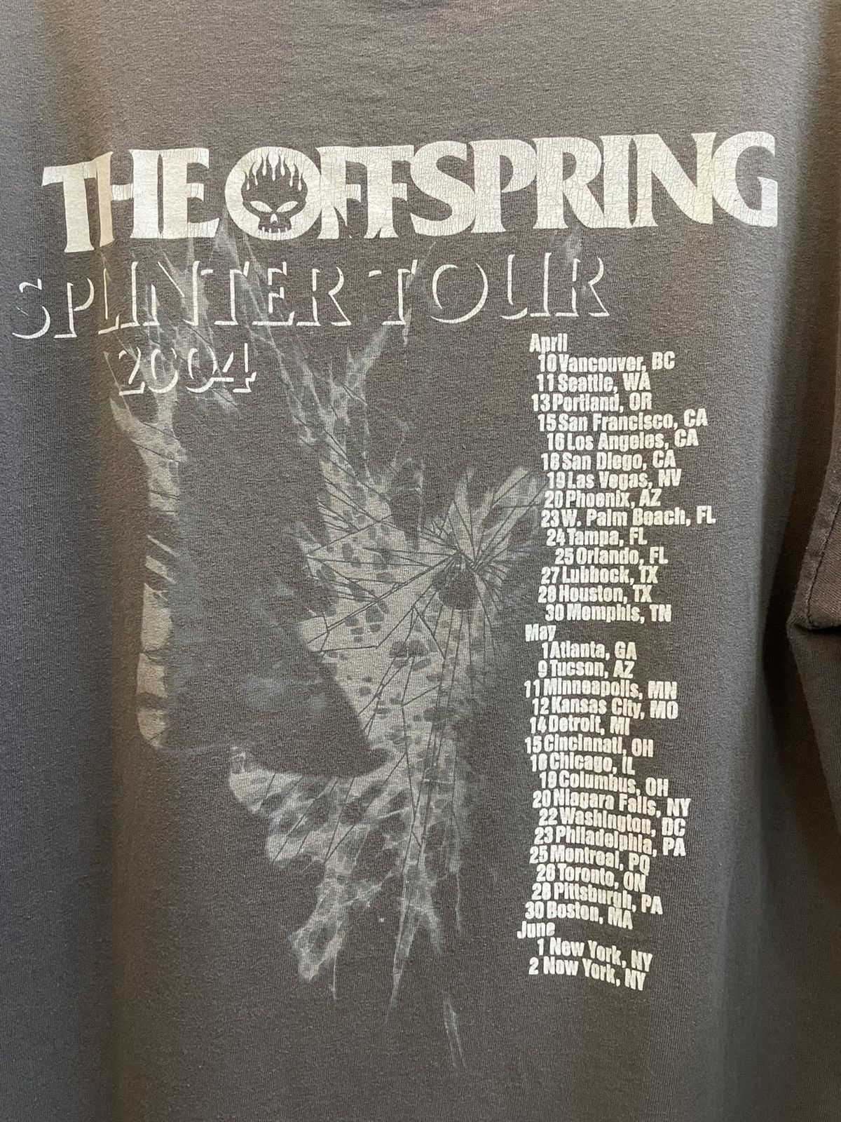 Band Tees The offspring 2004 Size US L / EU 52-54 / 3 - 3 Thumbnail