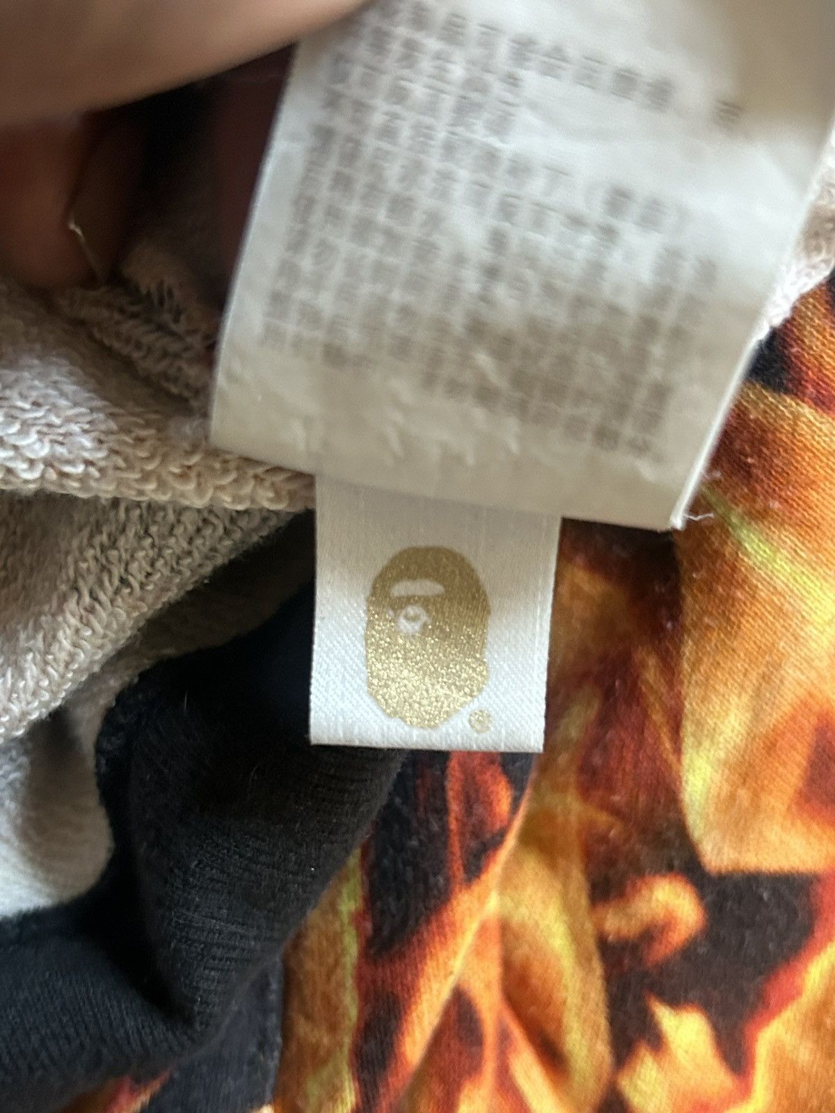 Bape Bape Flame Sweat Shorts Size US 36 / EU 52 - 6 Thumbnail