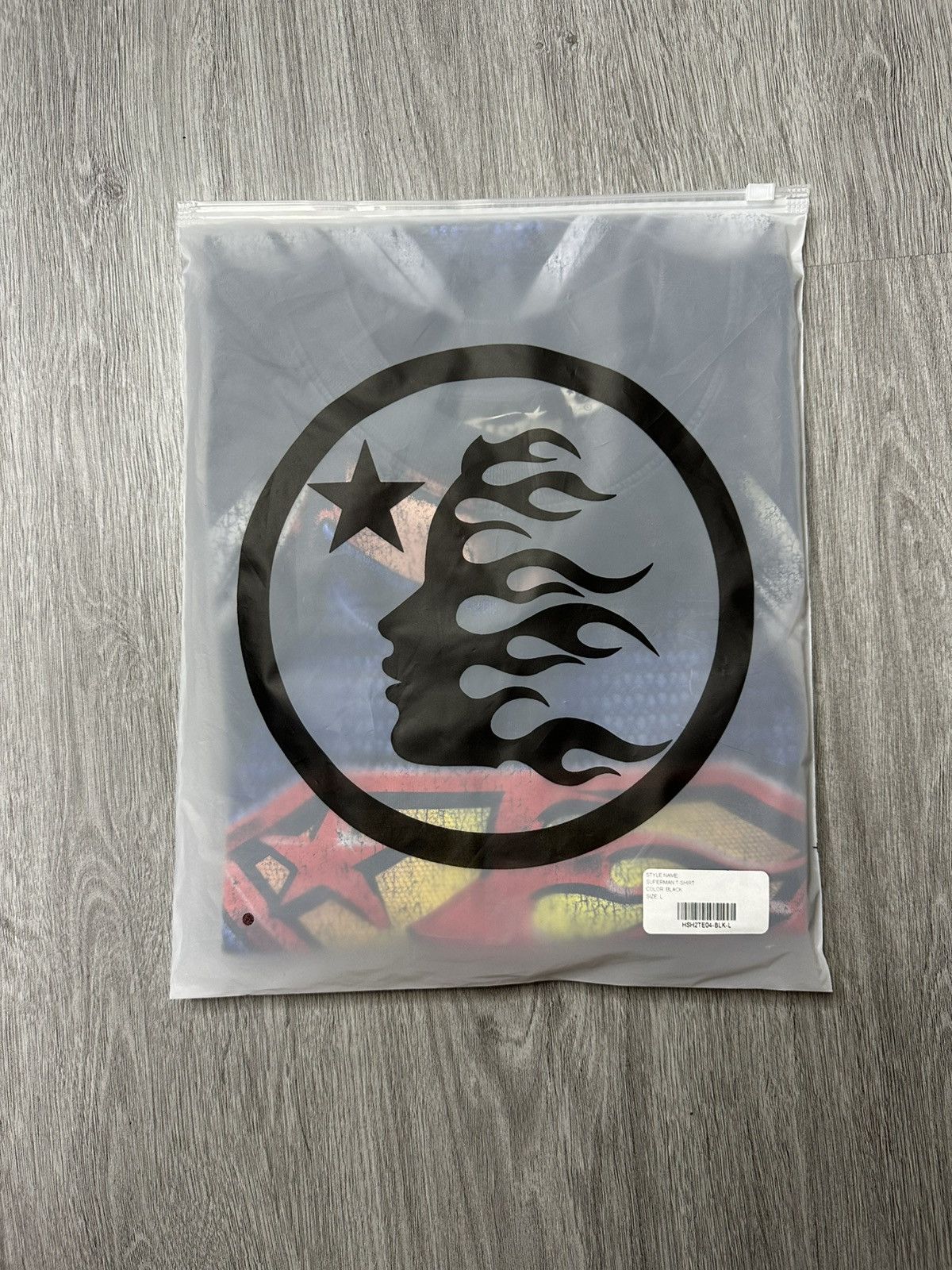 HELLSTAR Hellstar SUPERMAN Logo T-Shirt Black Size US L / EU 52-54 / 3 - 13 Thumbnail