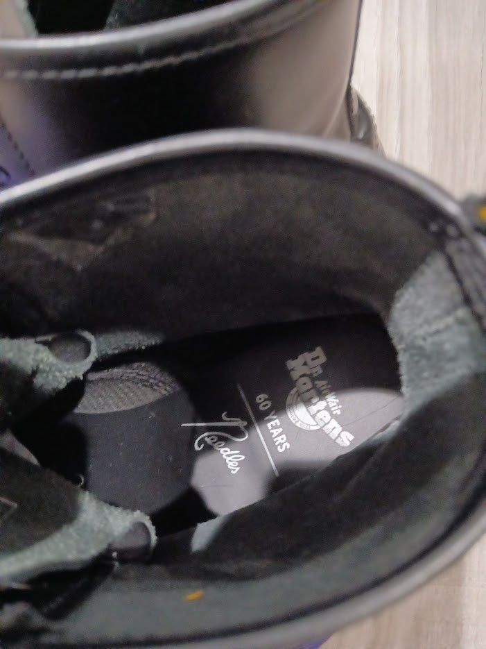 Dr. Martens × Needles Needles Dr. Martens 1460 Boots Stripe Size US 9 / EU 42 - 3 Thumbnail