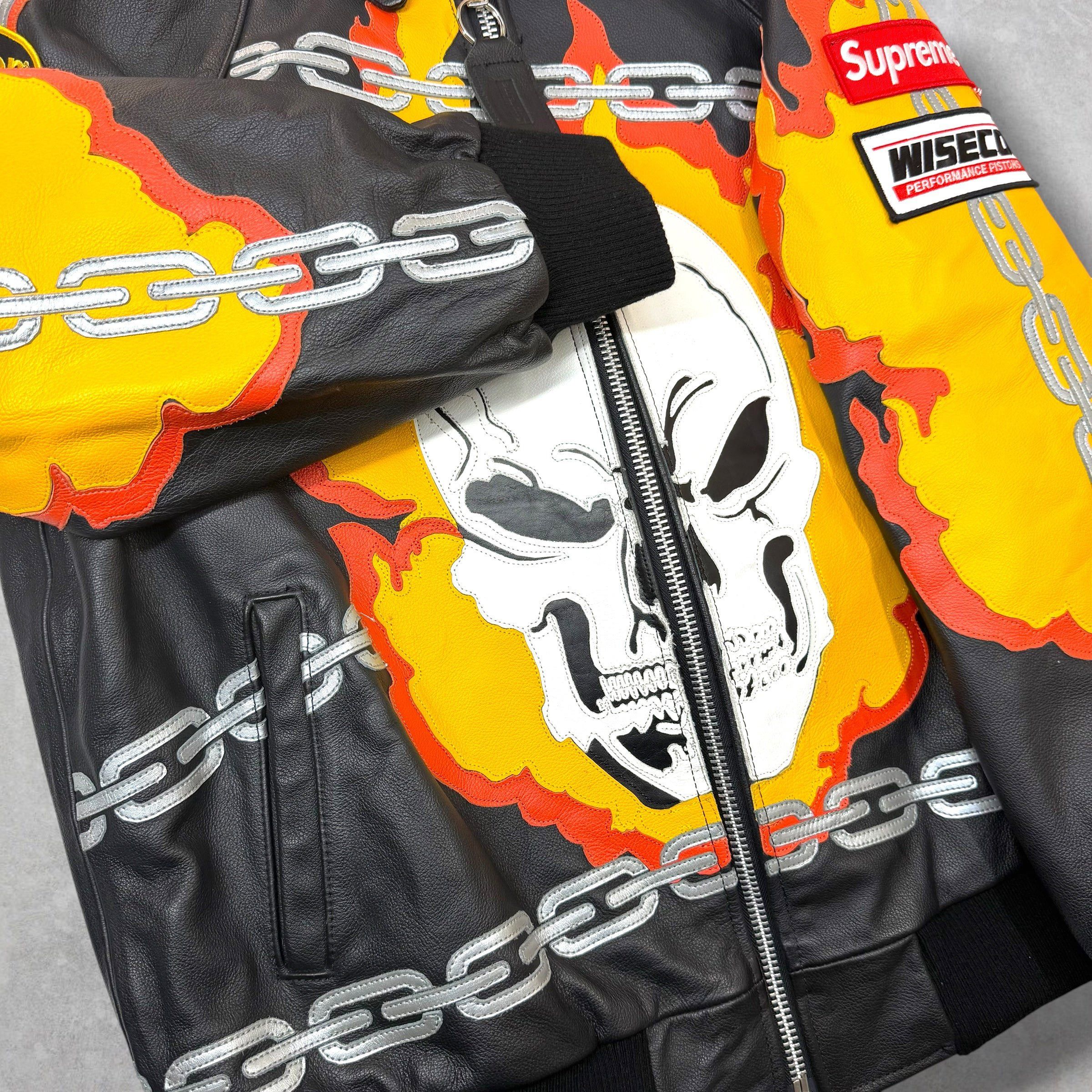 Supreme Supreme Vanson Ghost Rider Jacket XL Size US XL / EU 56 / 4 - 4 Thumbnail