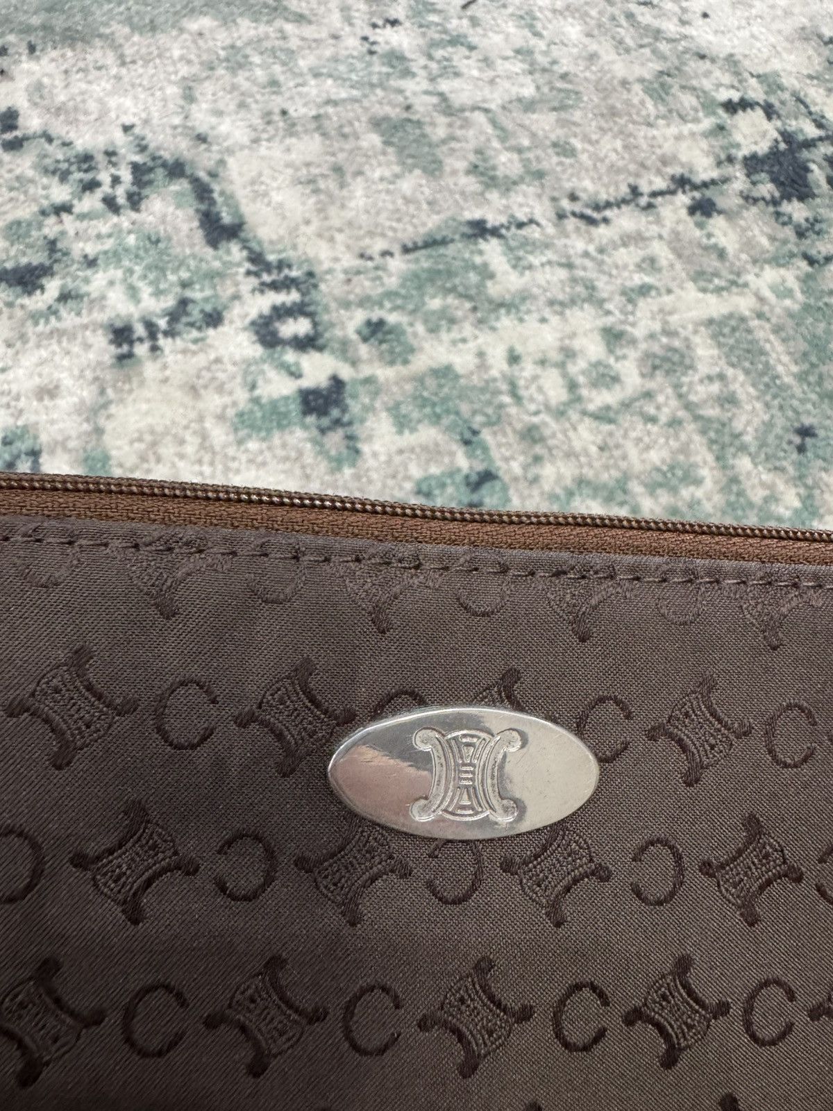 Celine × Vintage VINTAGE CELINE FULL MONOGRAM CLUTCH PURSE BAG Size ONE SIZE - 6 Thumbnail