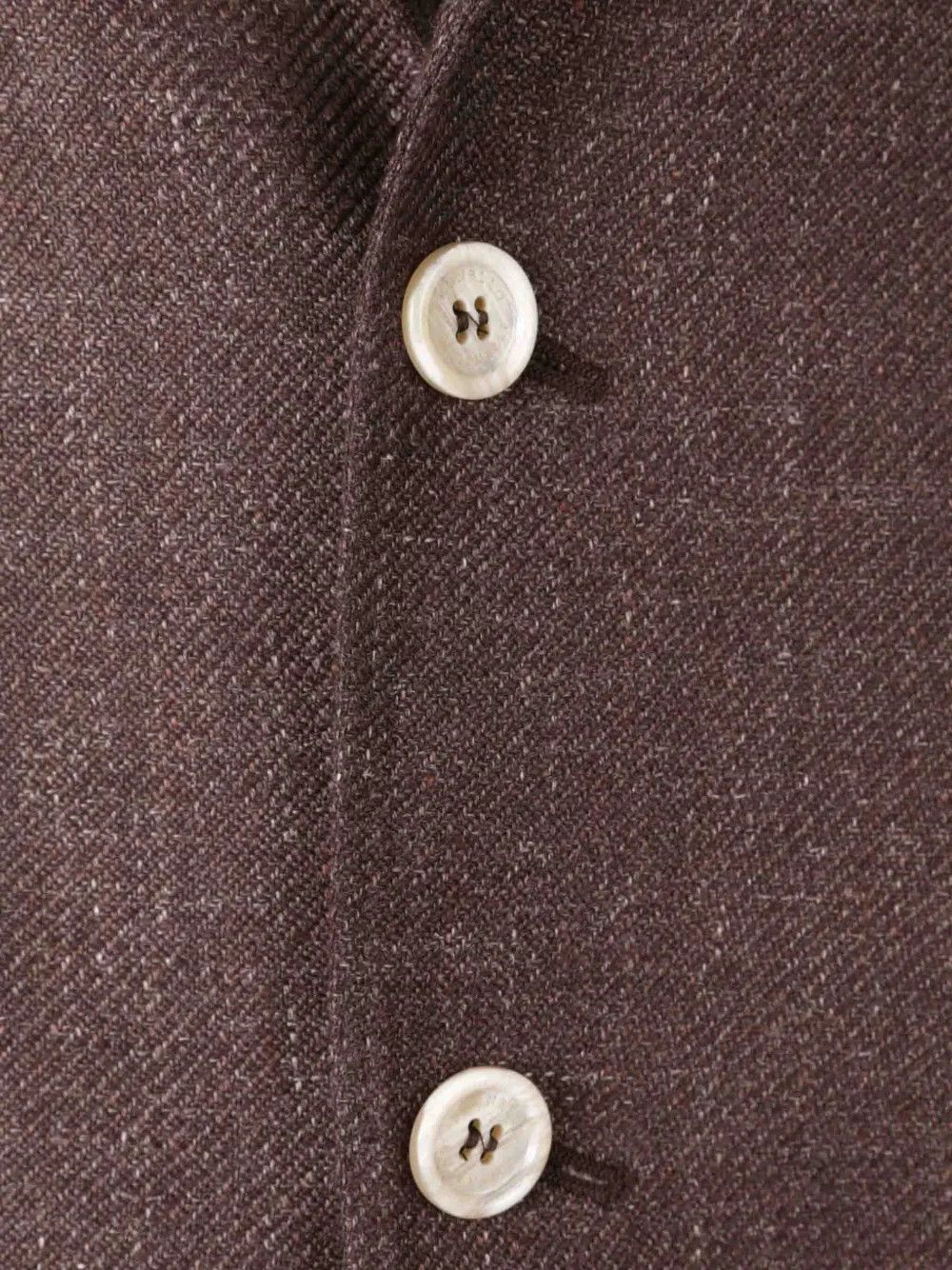 Brunello Cucinelli o1y0526 Single-breasted Blazer in Dark Brown Size US L / EU 52-54 / 3 - 4 Thumbnail
