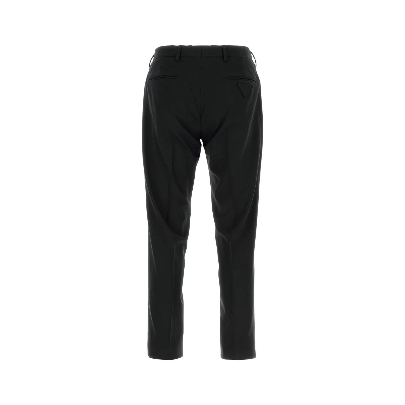 Prada PRADA Black Stretch Wool Pants New & Authentic (Men's size:U Size US 30 / EU 46 - 2 Thumbnail