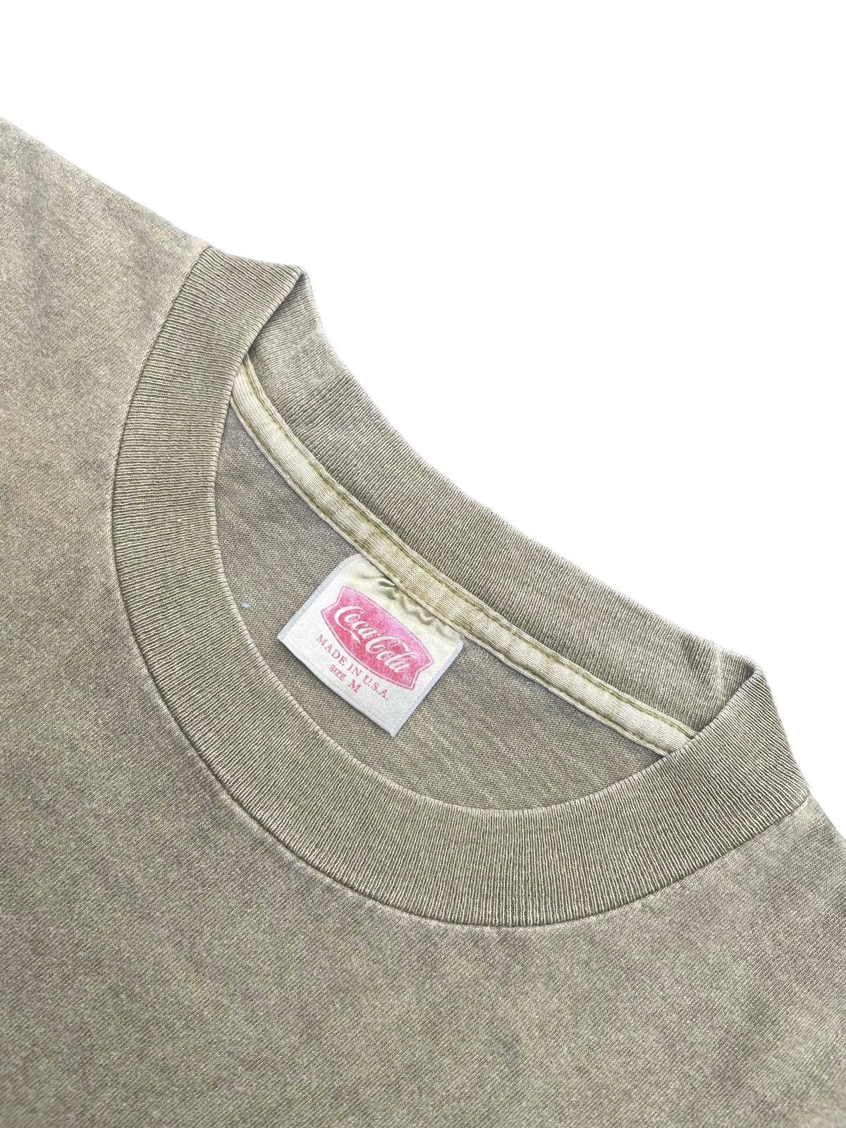 Coca Cola × Vintage Vintage Coca Cola Faded Wash Tshirt Size US M / EU 48-50 / 2 - 7 Thumbnail