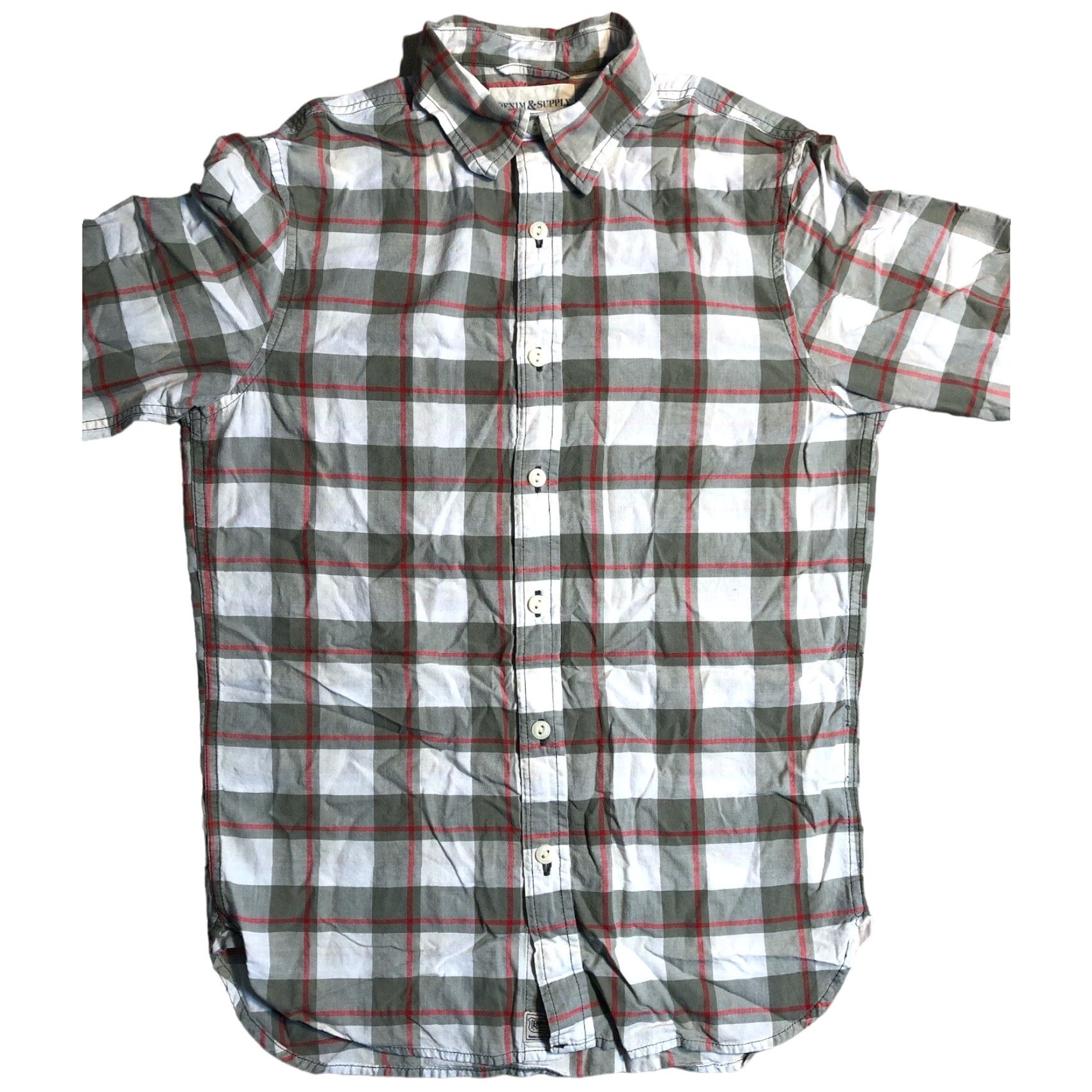 Ralph Lauren Ralph Lauren Denim & Supply Shirt Womens XS Plaid Button Up Tag Size XS / US 0-2 / IT 36-38 - 2 Thumbnail