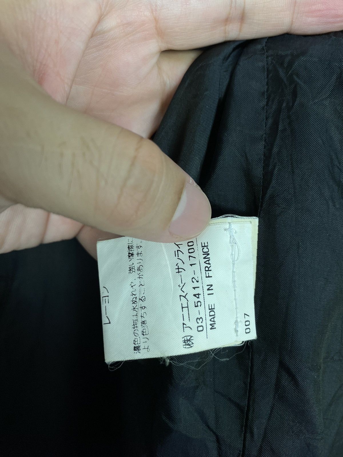 agnes b. Rare‼️ Vintage Agnes B Homme Paris Zipper Jacket Made France Size US M / EU 48-50 / 2 - 11 Thumbnail
