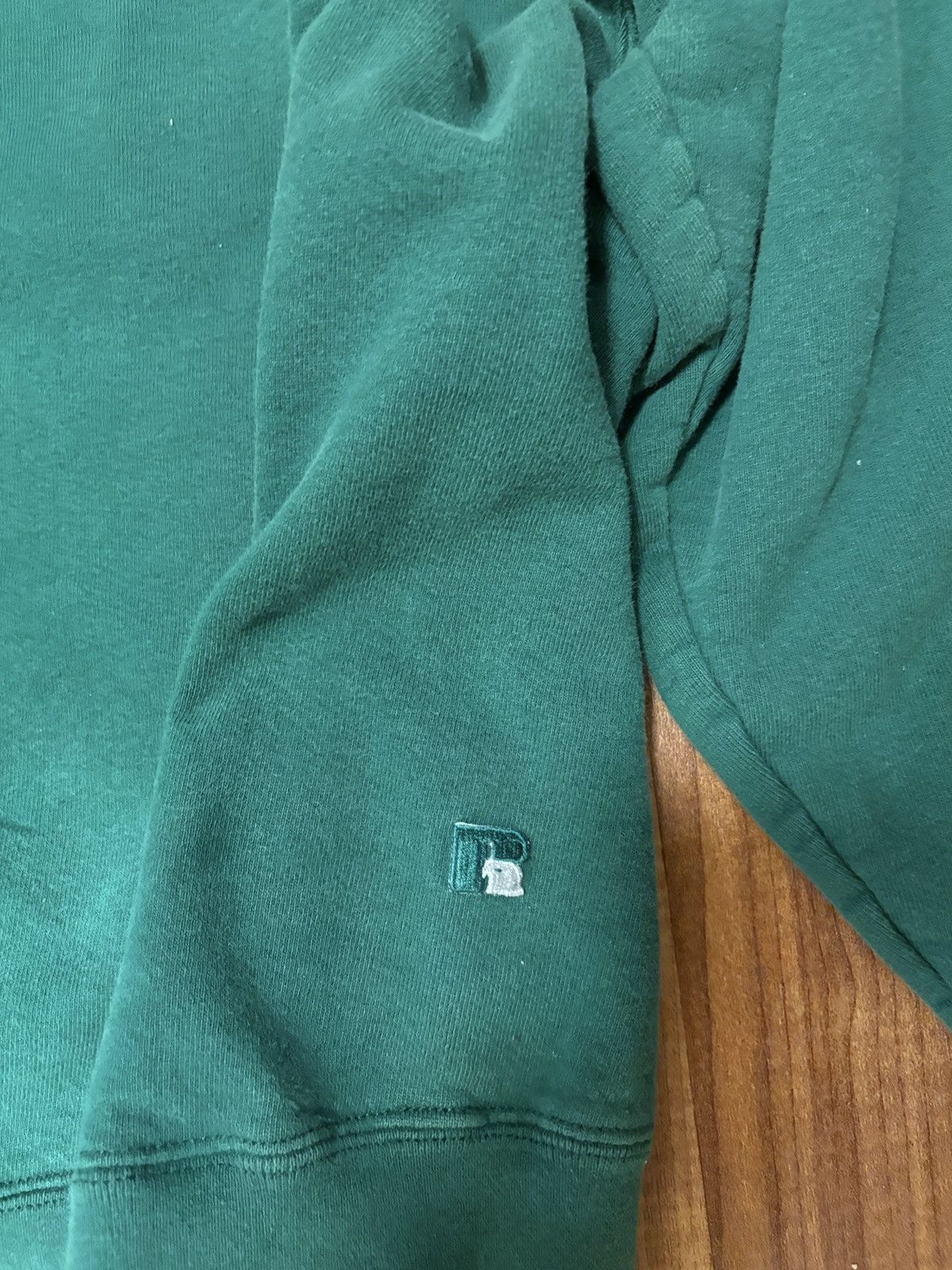 Russell Athletic Vintage Green Russel Crew Size US L / EU 52-54 / 3 - 3 Thumbnail