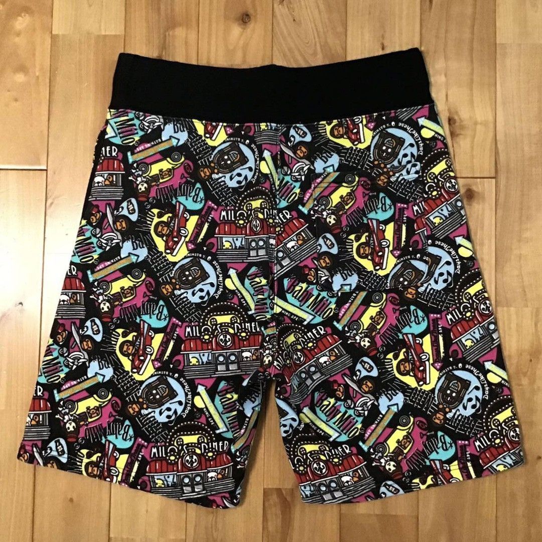 Bape × Nigo BAPE Cadillac Milo sweat shorts a bathing ape NIGO ★size M Size US 32 / EU 48 - 3 Thumbnail