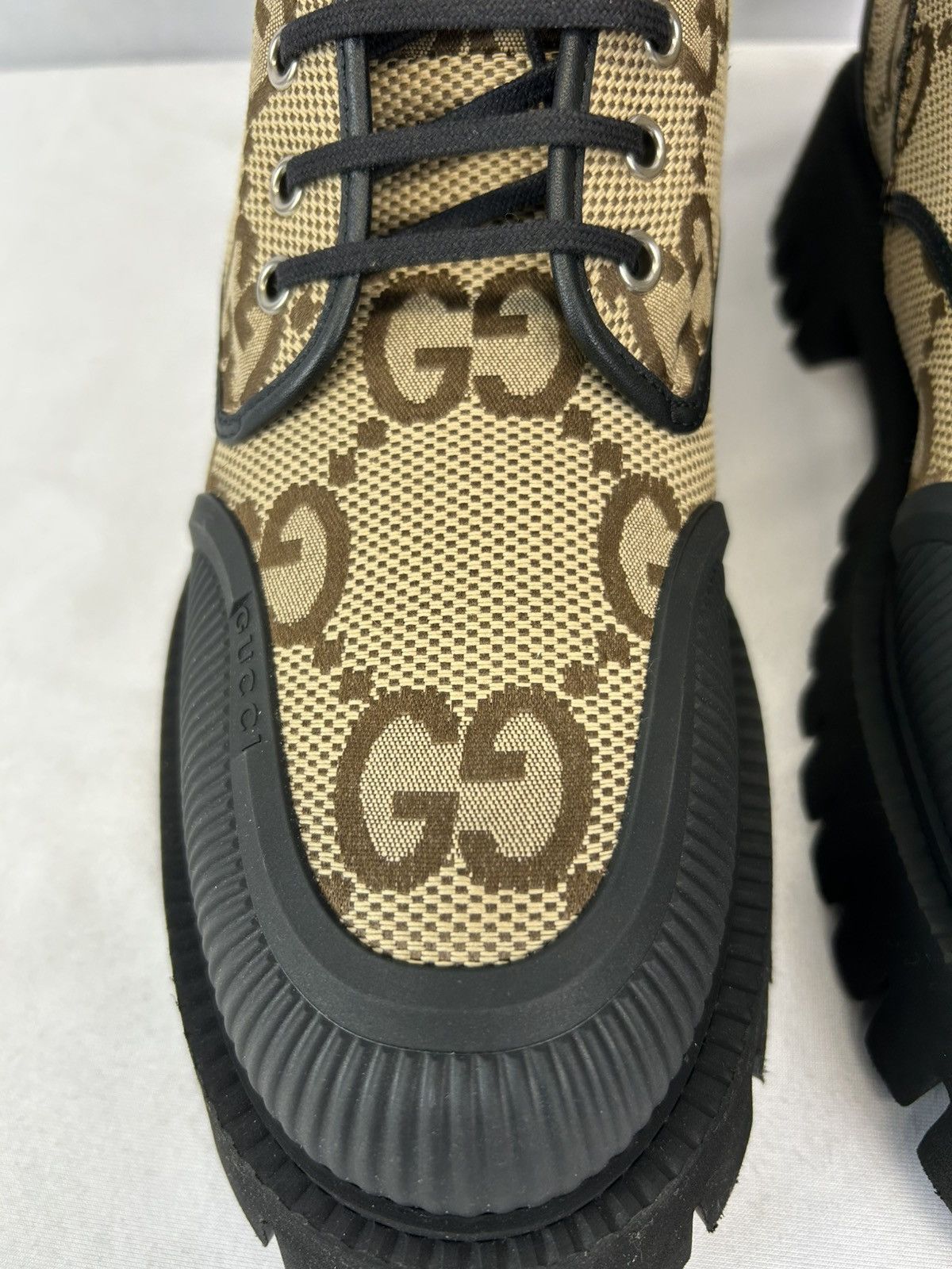 Gucci Gucci GG lace-up combat boots Size US 9.5 / EU 42-43 - 6 Thumbnail