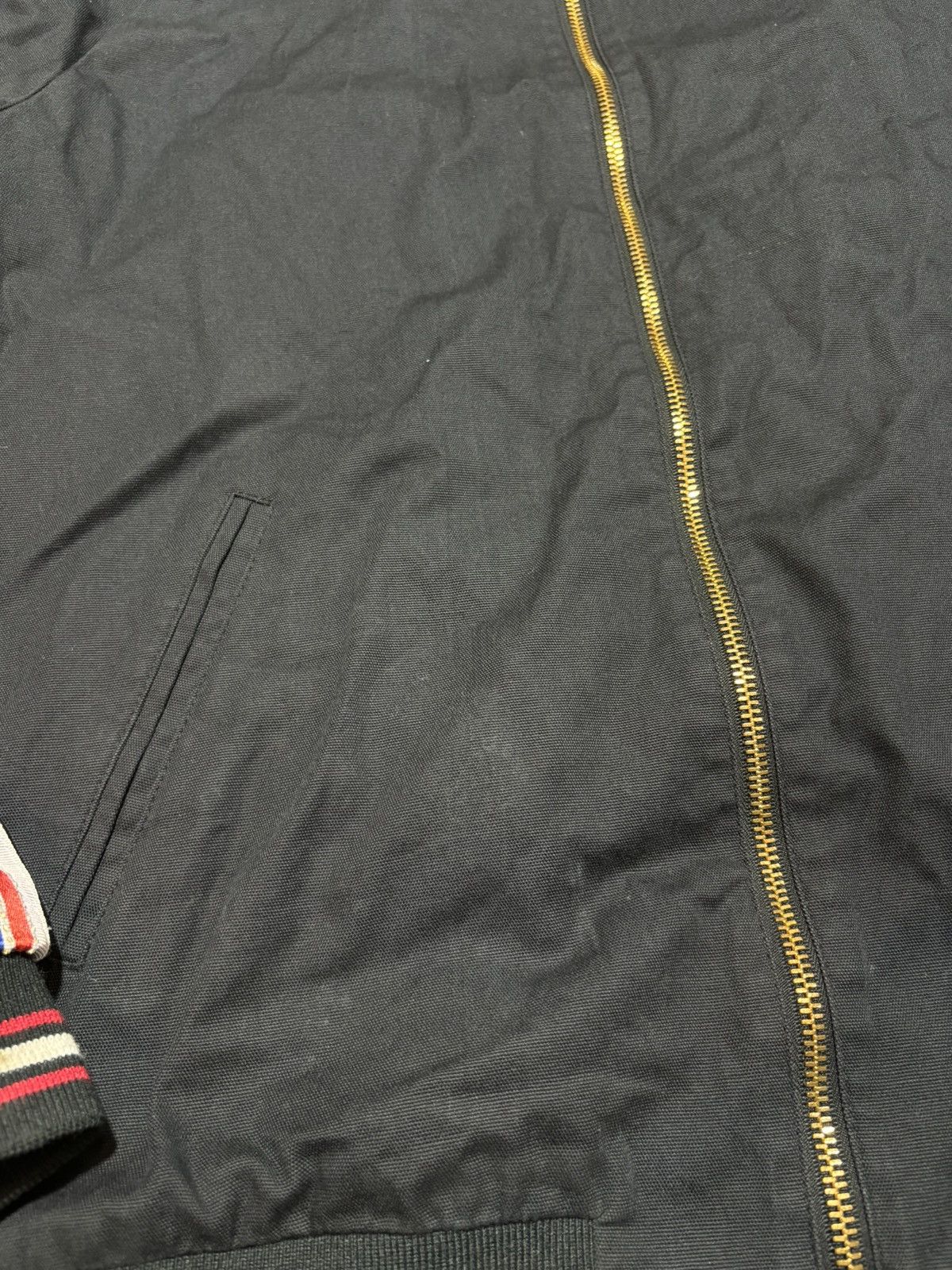 Roberto Cavalli Roberto Cavalli Bomber Jacket Zipper Sleeves Quilted Lined Size US XL / EU 56 / 4 - 3 Thumbnail