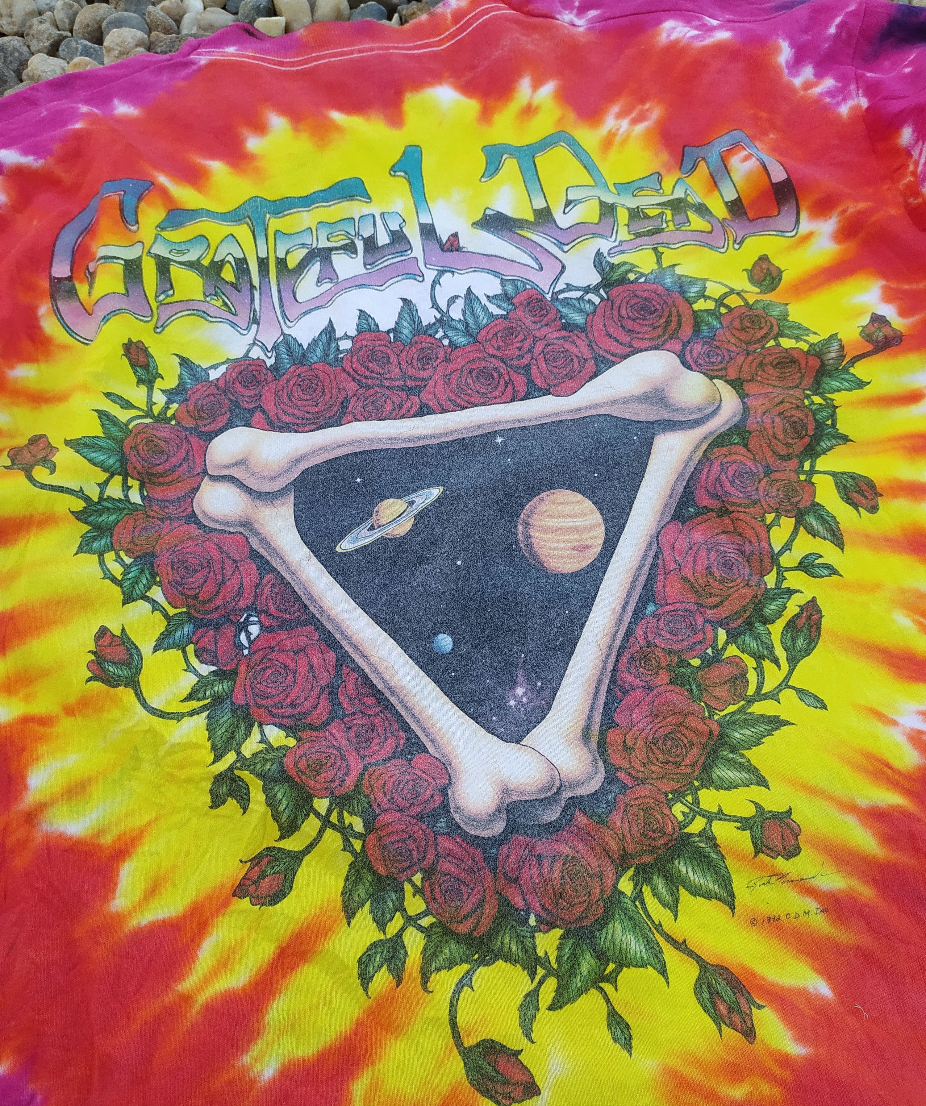 Grateful Dead × Liquid Blue × Vintage Vintage Grateful Dead Liquid Blue Tie Dye Longsleeve 90s Size US XL / EU 56 / 4 - 8 Thumbnail