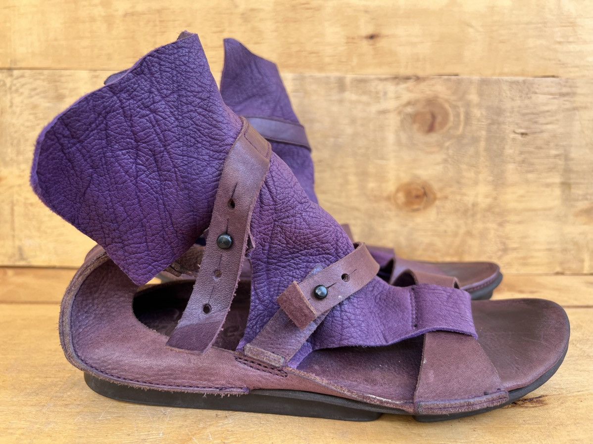 Trippen Trippen wedge sandal Purple Leather Shoes Size EU 40/ US 9 Size US 10 / IT 40 - 3 Thumbnail