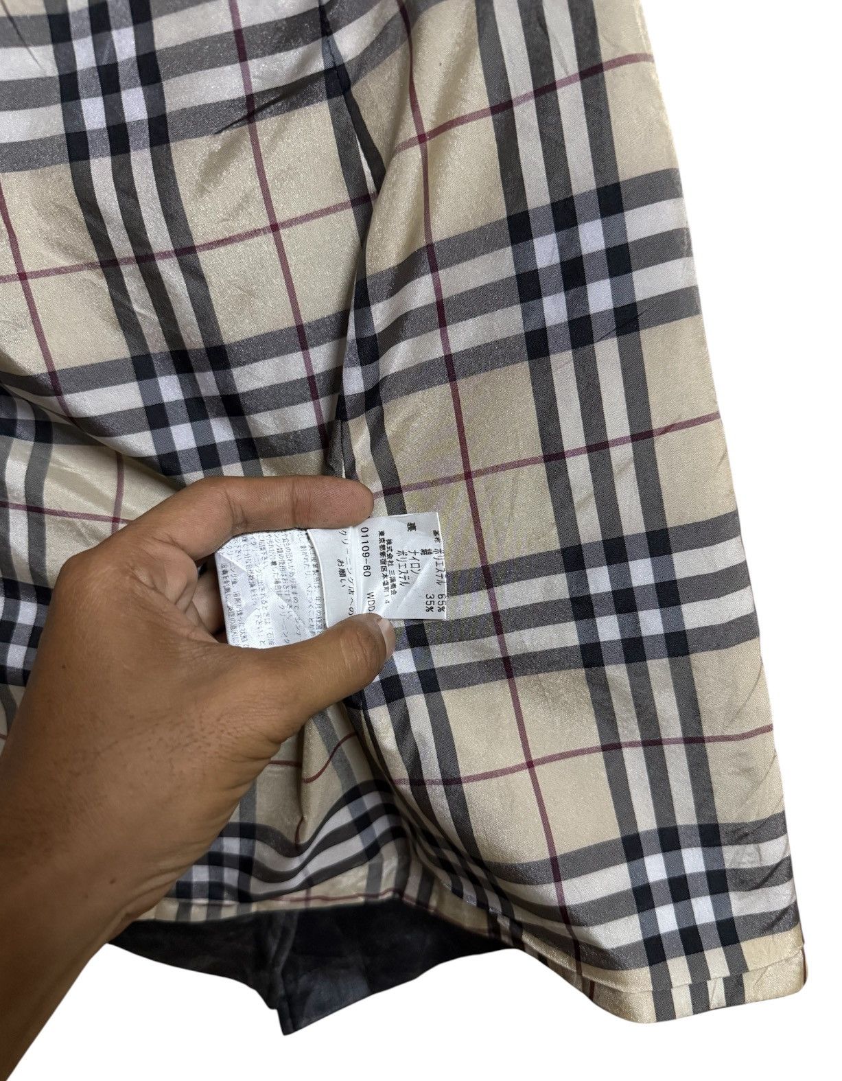 Burberry BURBERRY LONDON MINI SKIRT Vintage Size 32" / US 10 / IT 46 - 7 Thumbnail