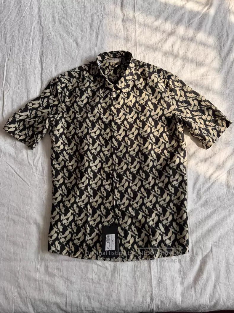 Saint Laurent Paris Saint Laurent Paris size 37 Floral Shirt Size US M / EU 48-50 / 2 - 1 Thumbnail
