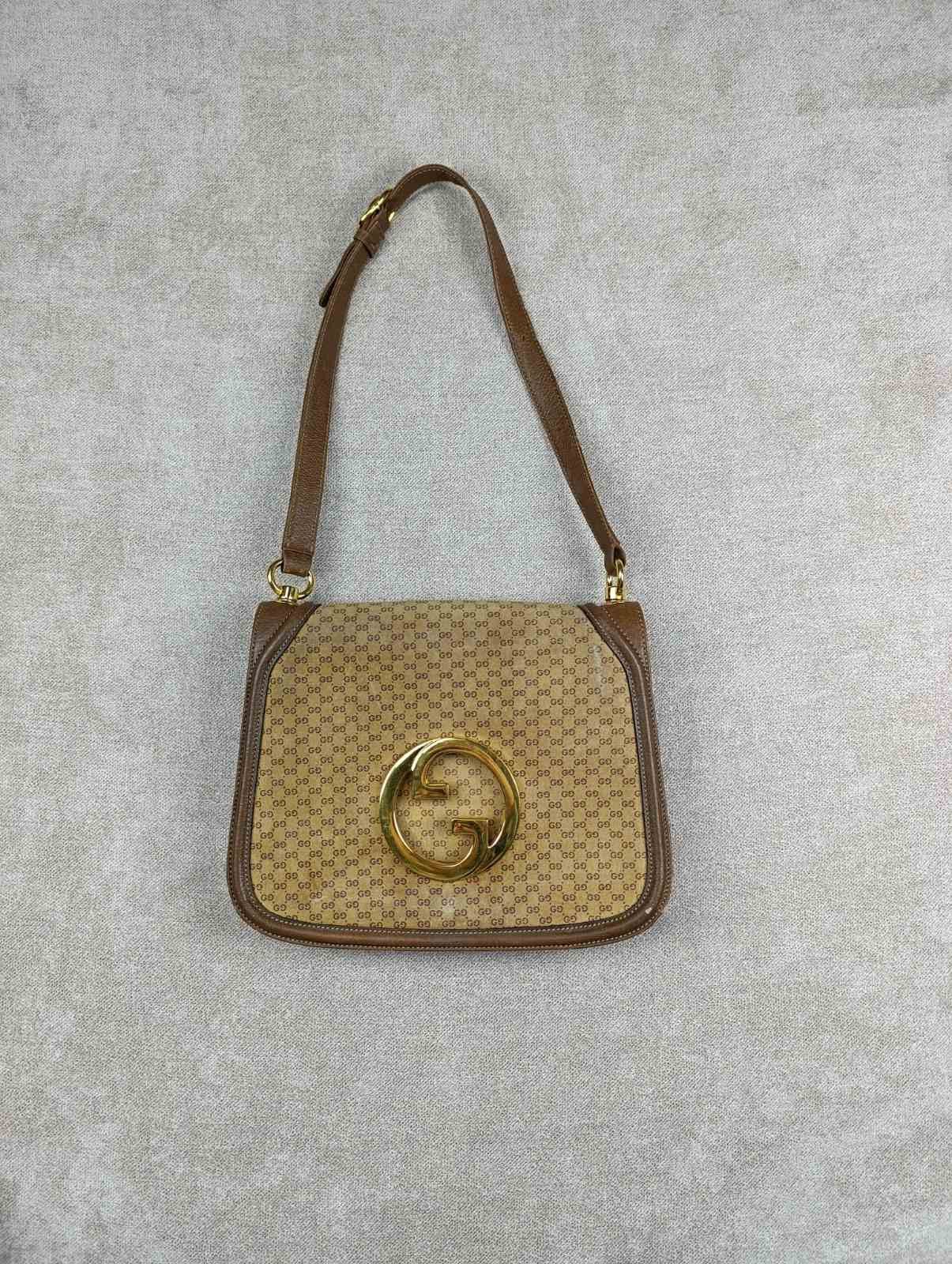 Gucci Vintage Gucci GG Canvas Print Blondie Bag Shoulder Bag Size ONE SIZE - 1 Thumbnail
