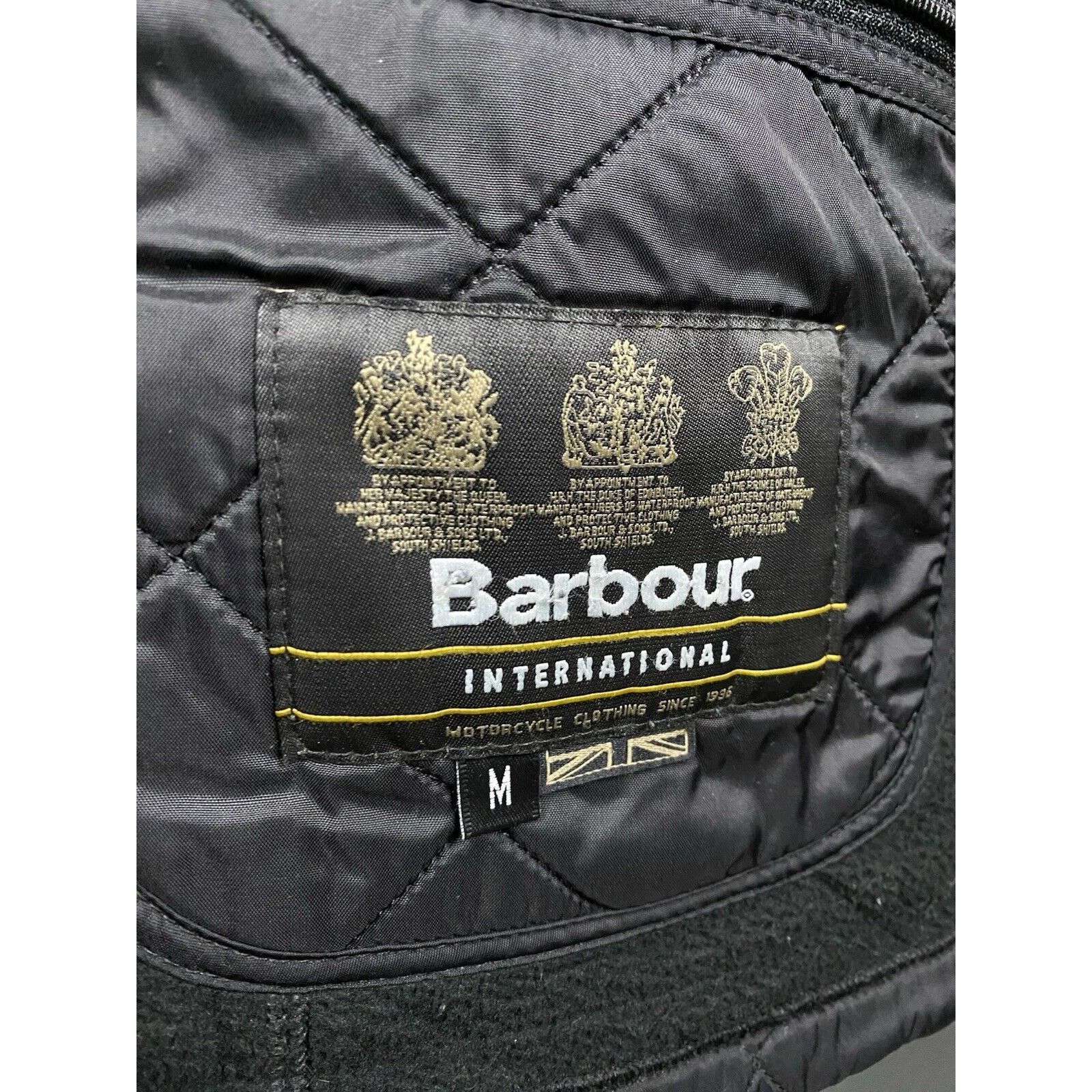 Barbour Barbour International Ariel Polarquit Men's Black Jacket Siz Size US M / EU 48-50 / 2 - 12 Thumbnail