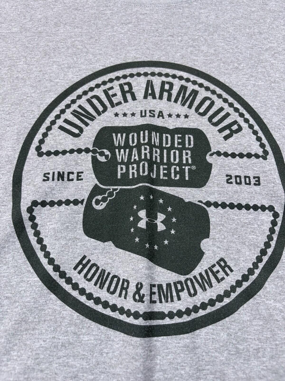 Under Armour Under Armor Grey Project Short Sleeve T-shirt Size 2XL Size US XXL / EU 58 / 5 - 2 Thumbnail