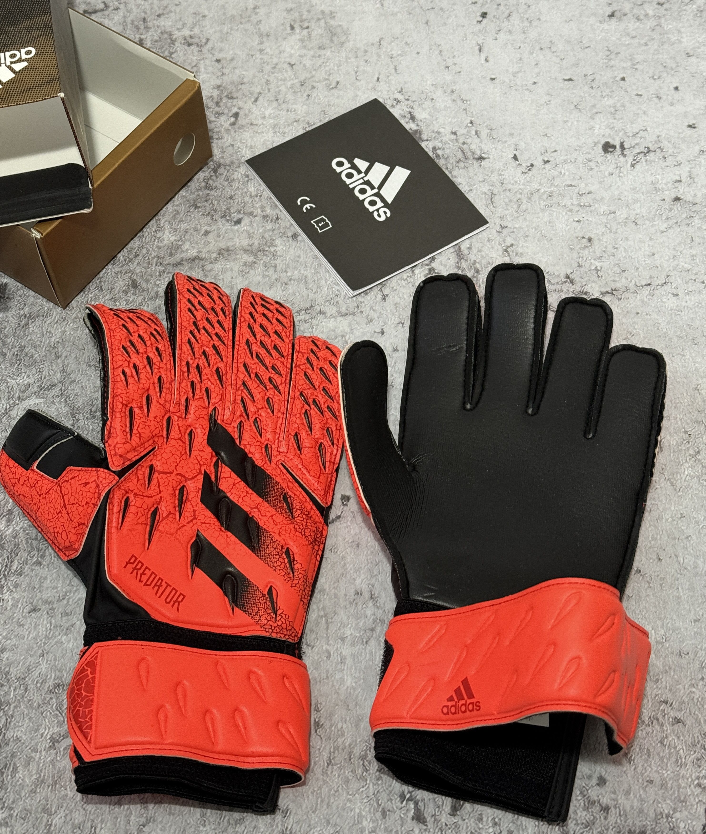 Adidas Adidas Predator GL Match GR1536 Positive Cut Soccer Gloves Size ONE SIZE - 1 Thumbnail