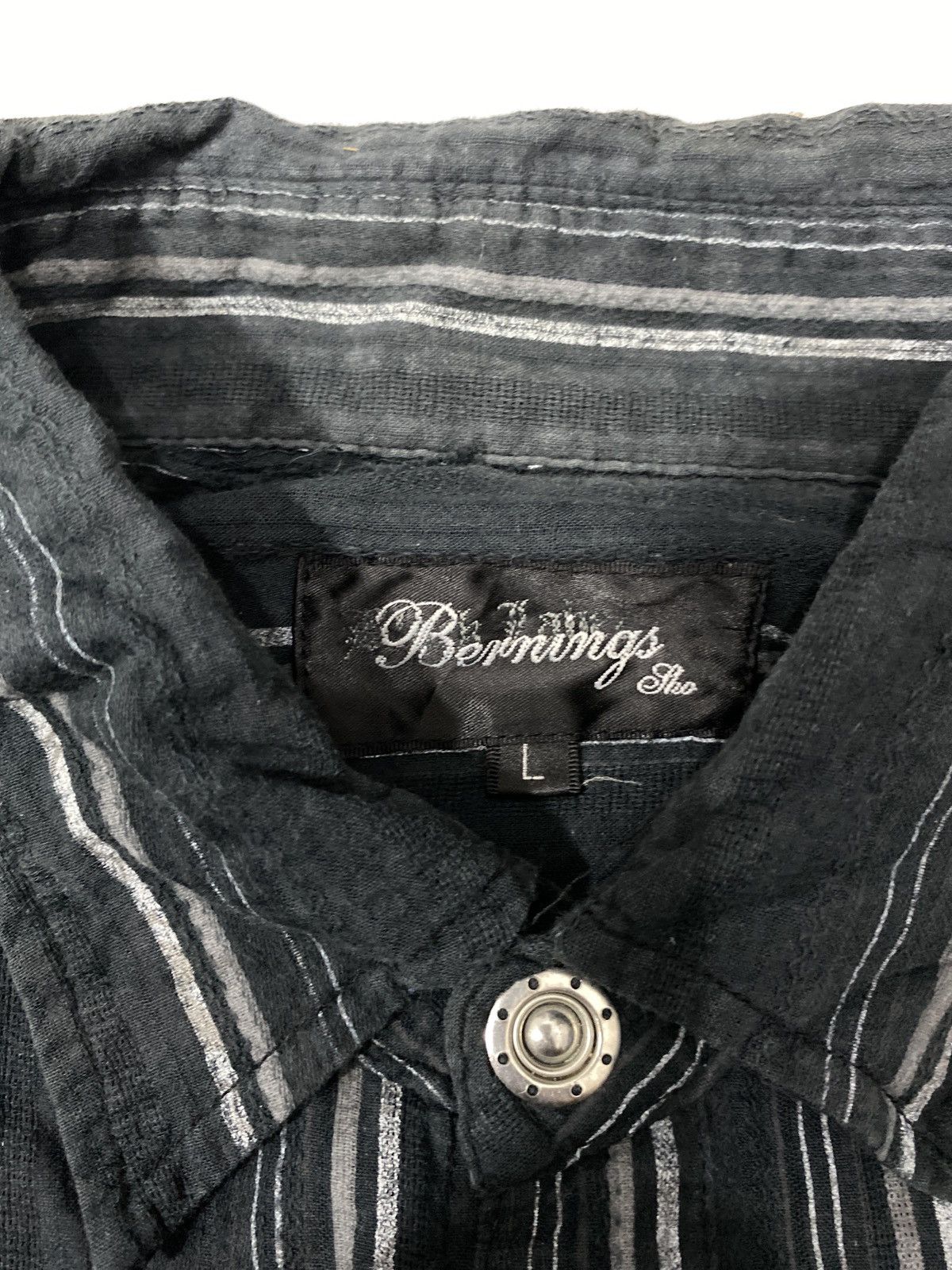 Yasuyuki Ishii Bernings Sho Poem Gothic Button Shirt Size US L / EU 52-54 / 3 - 5 Thumbnail