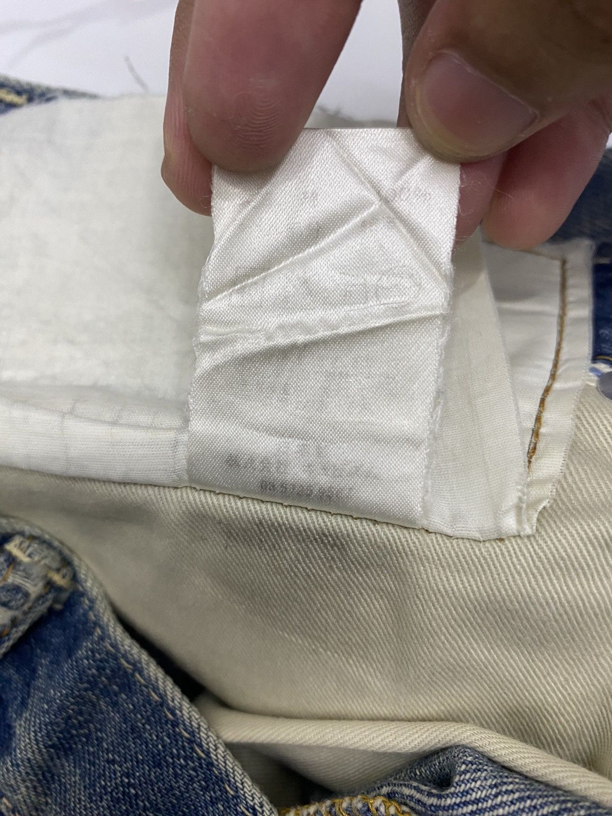 Visvim VISVIM 03D3 DAMAGE DISTRESSED DENIM JEANS Size US 31 - 13 Thumbnail