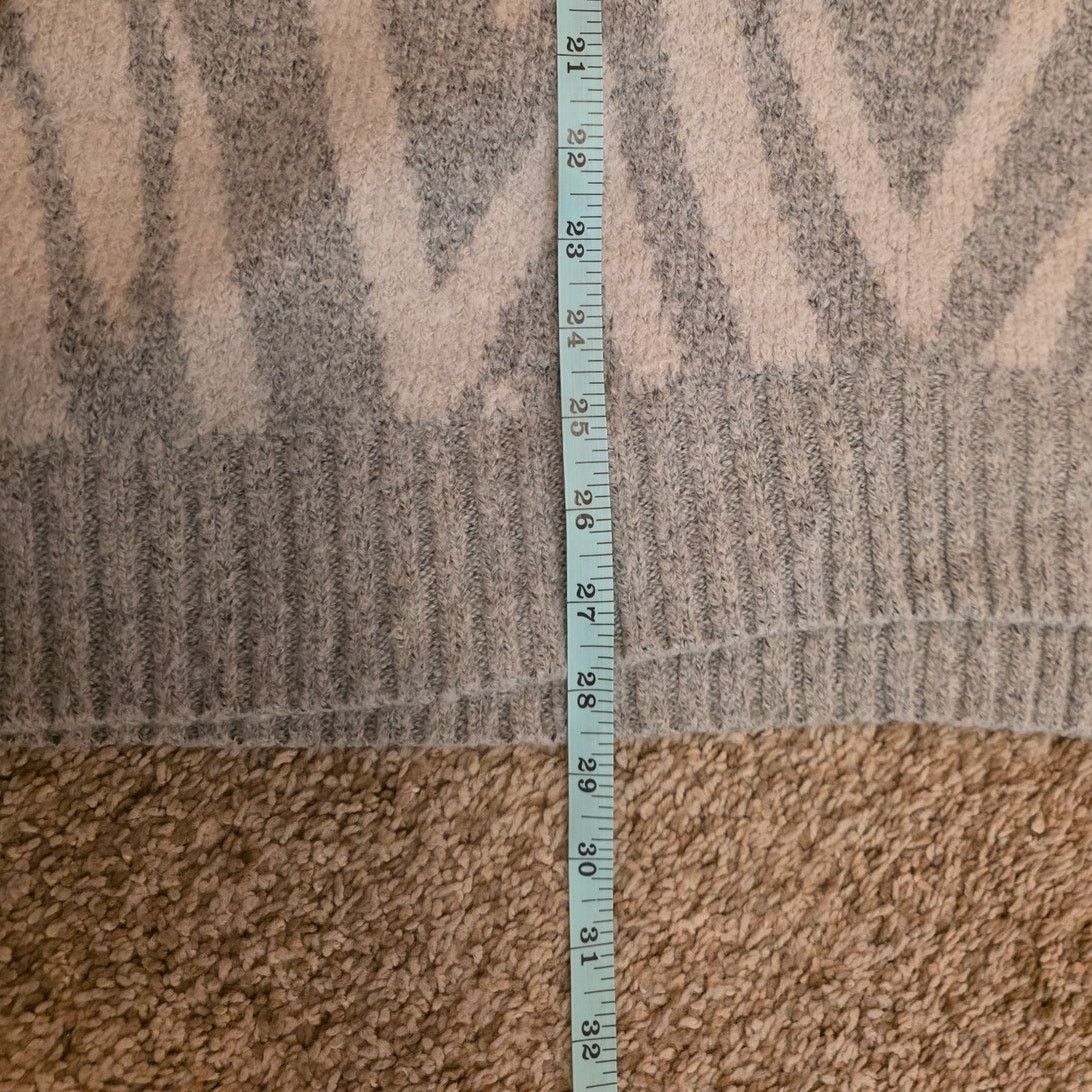 Other Lane Bryant Gray and White Stretchy Soft Sweater - 14/16 Size XL / US 12-14 / IT 48-50 - 6 Thumbnail