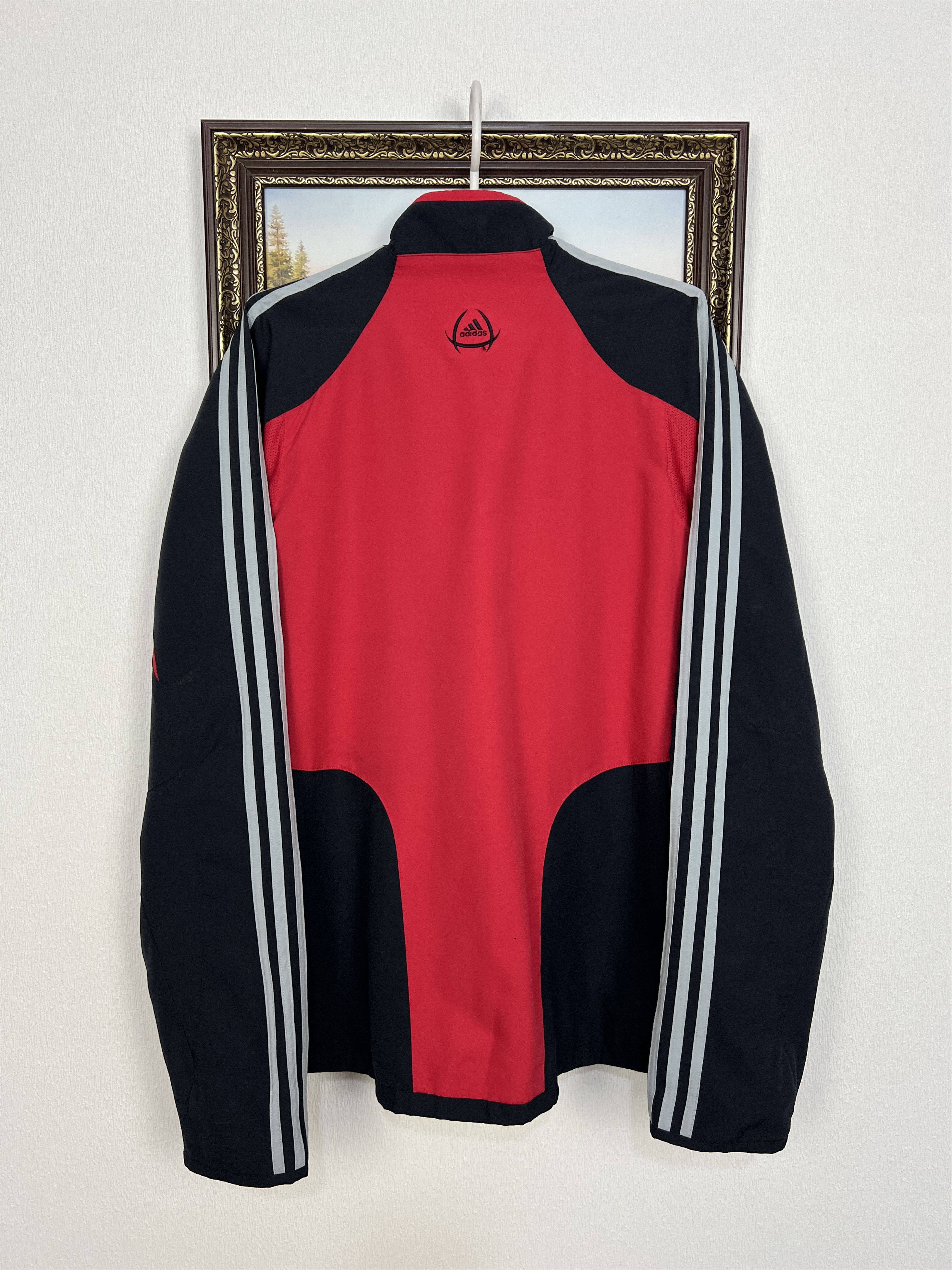Adidas Vintage Bayern Munich Football Jacket Soccer Track Top Zip Size US L / EU 52-54 / 3 - 9 Thumbnail