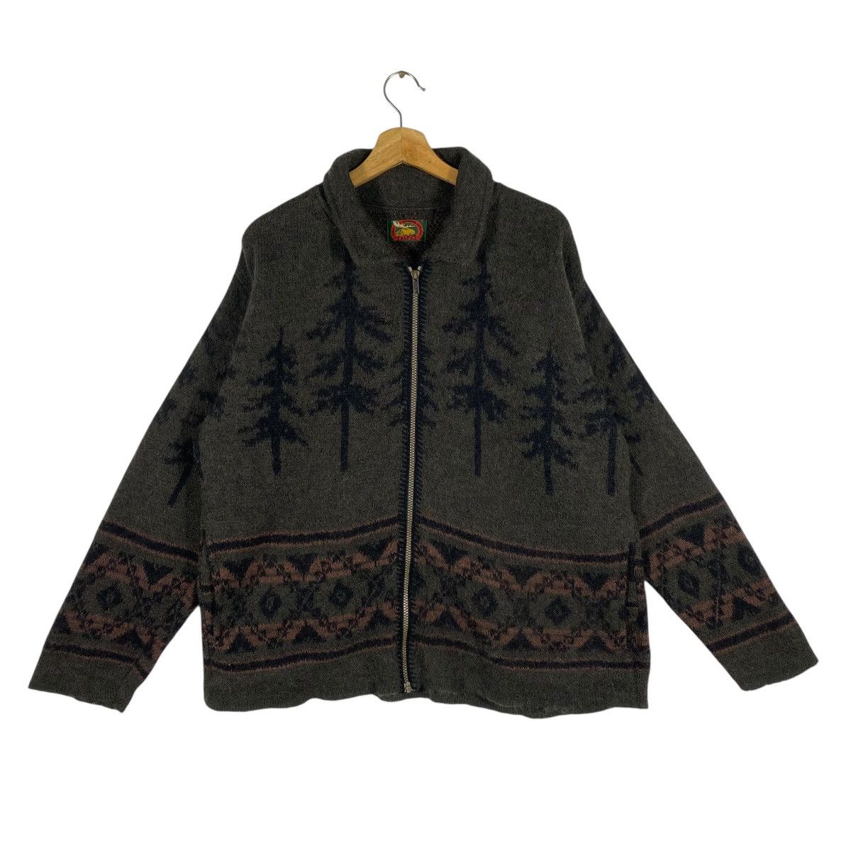 Vintage Vintage Fine Women Apparel Alps Zipper Wool Jacket M Size Size US M / EU 48-50 / 2 - 1 Thumbnail