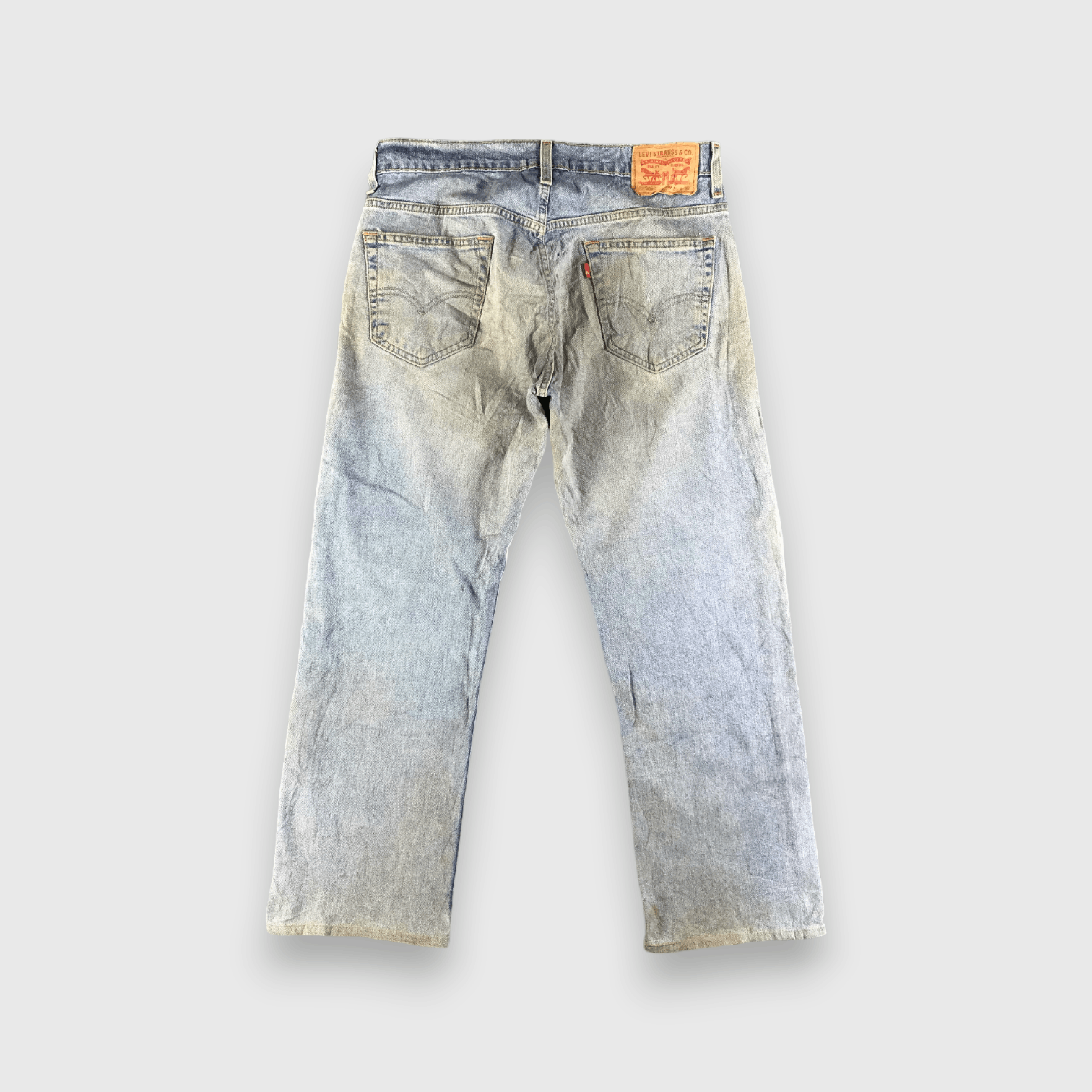 Levi's Vintage Light Wash Levis 569 Jeans-J3682 Size US 33 - 2 Thumbnail