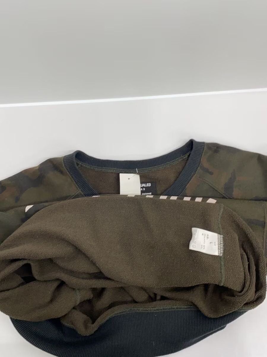 Number (N)ine New York City Camo Raglan Sweatshirt Size US L / EU 52-54 / 3 - 3 Thumbnail