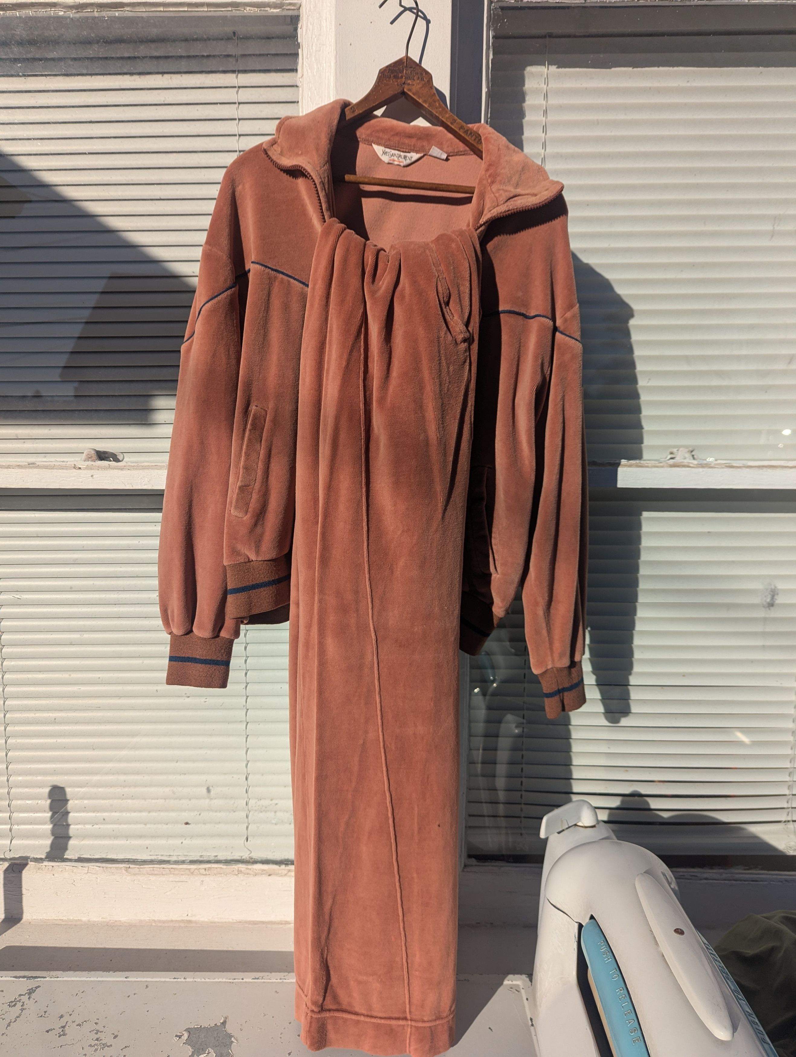 YSL Vintage Activewear tracksuit Top & Bottoms matching