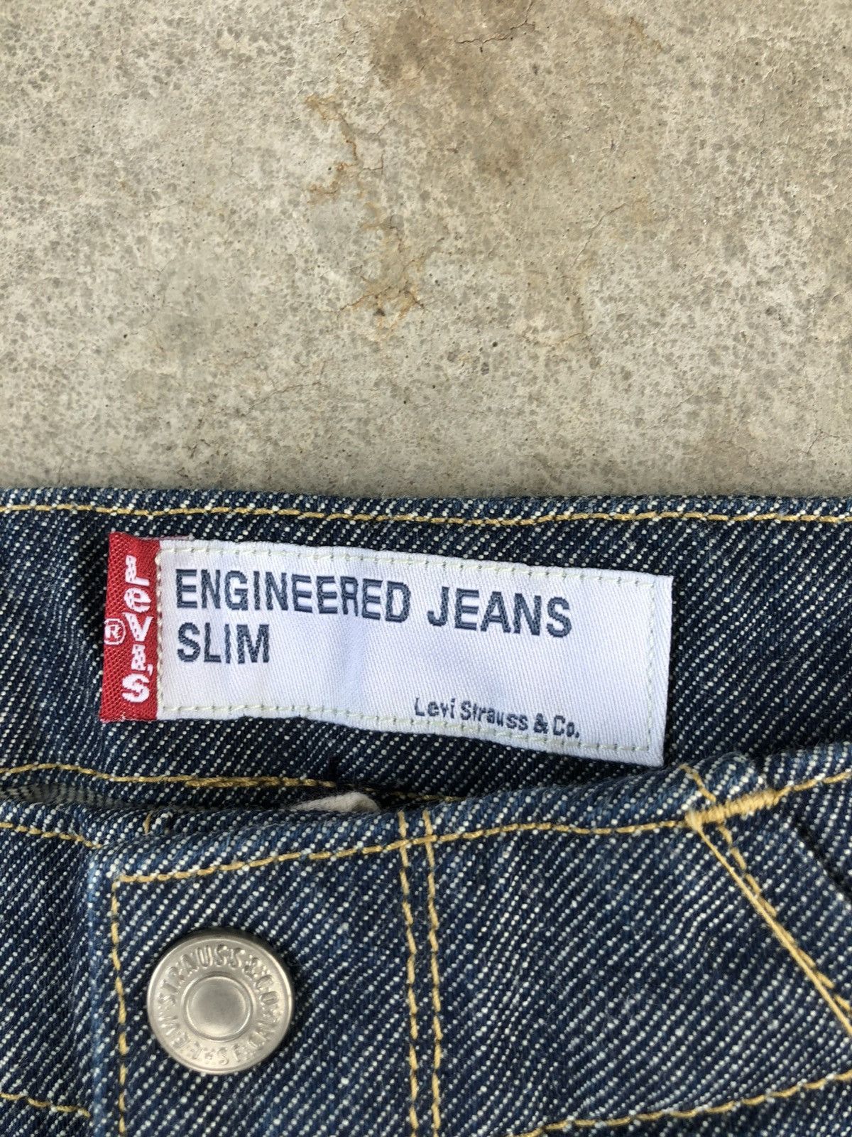Levi's Y2k Levi’s Engineered Slim Fit Single Pocket Size US 27 - 20 Thumbnail