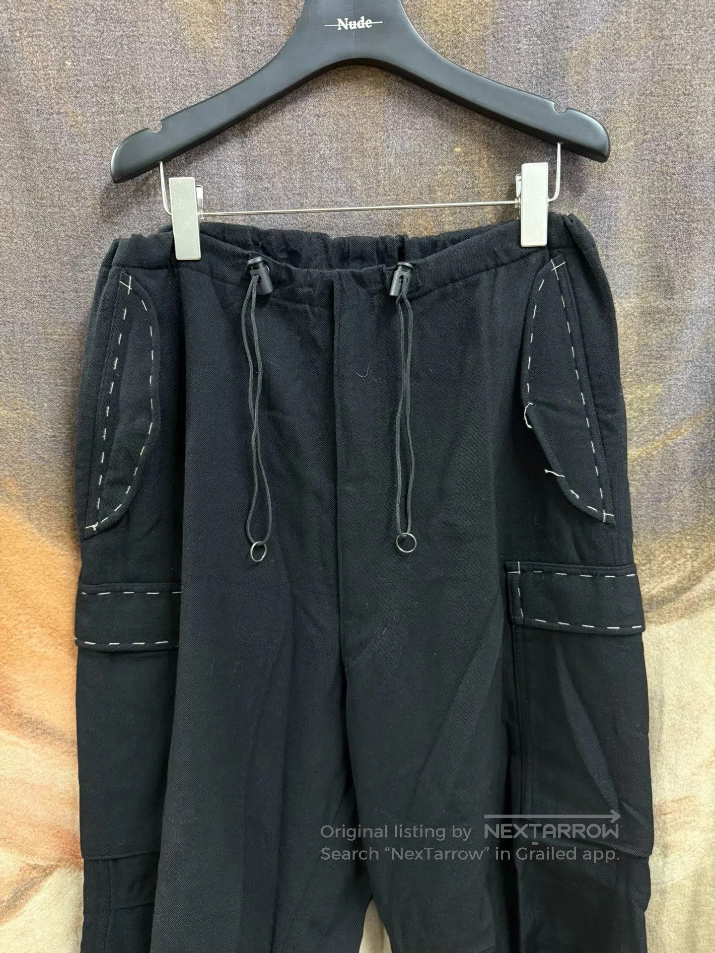 Yohji Yamamoto Yohji Yamamoto Y's Men's Cargo Pants. Size US 32 / EU 48 - 2 Thumbnail