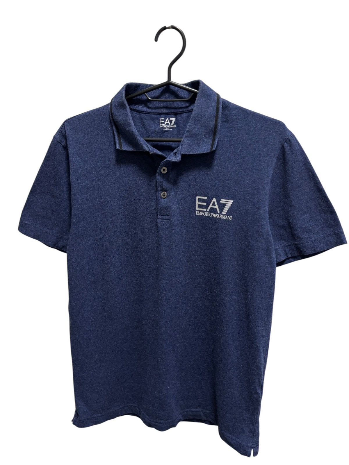 Armani Emporio Armani Tshirt Polo EA7 Logo Designer Collared Neck Size US M / EU 48-50 / 2 - 1 Thumbnail
