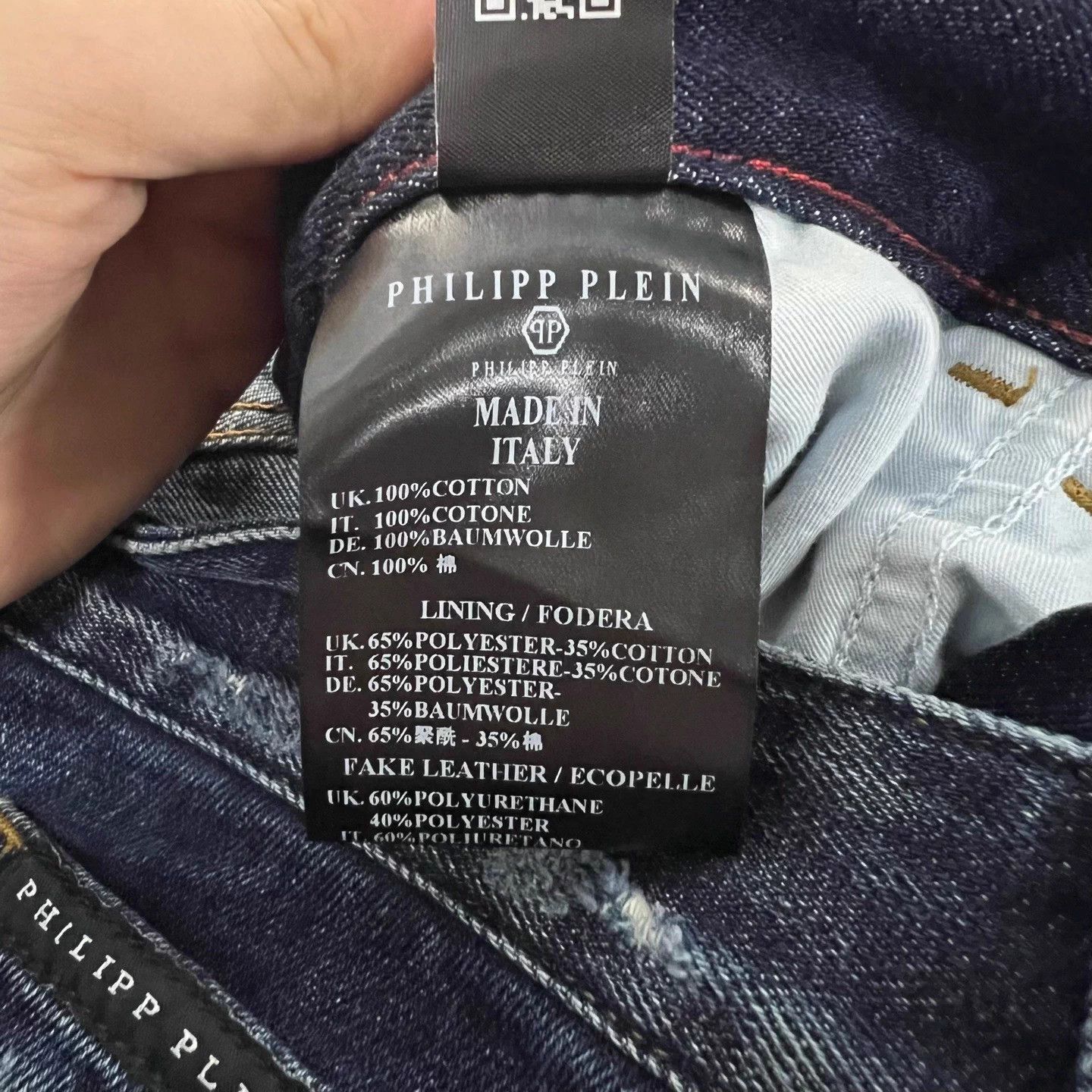 Philipp Plein PHILIPP PLEIN blue destroyed jeans 31 Size US 31 - 5 Thumbnail