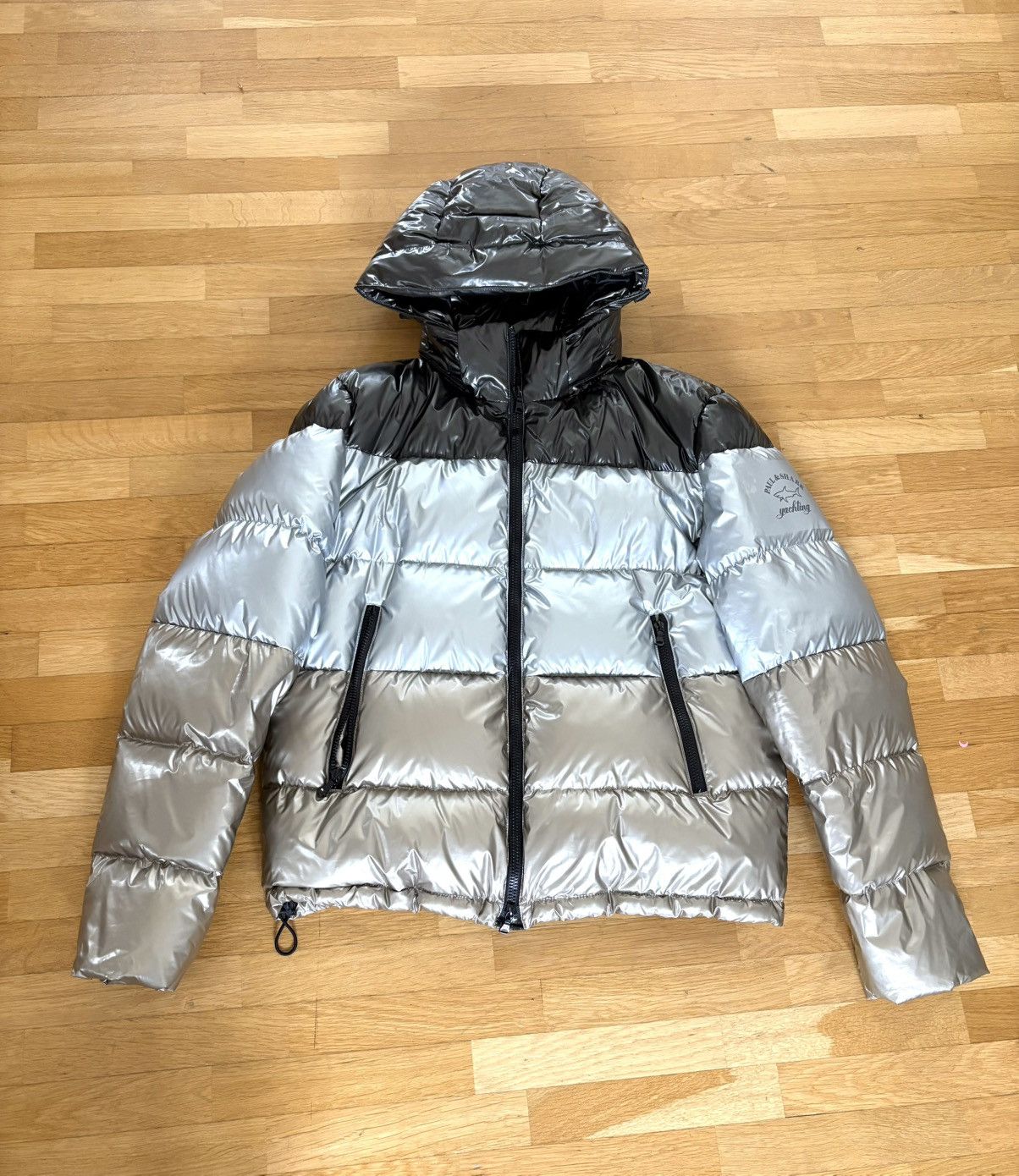 Paul & Shark Paul&Shark down jacket- metalic degradé colorblock- Like New Size US M / EU 48-50 / 2 - 1 Thumbnail