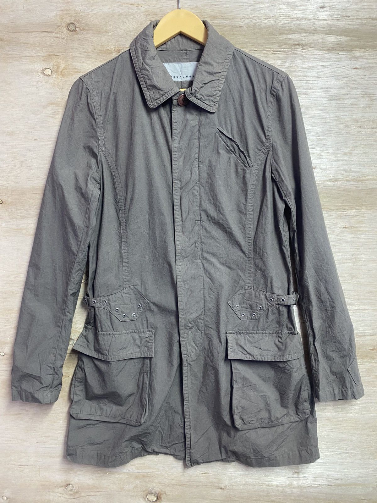 Sunao Kuwahara Sunaokuwahara Japanese Designer UtilityJacket Military Style Size ONE SIZE - 1 Thumbnail